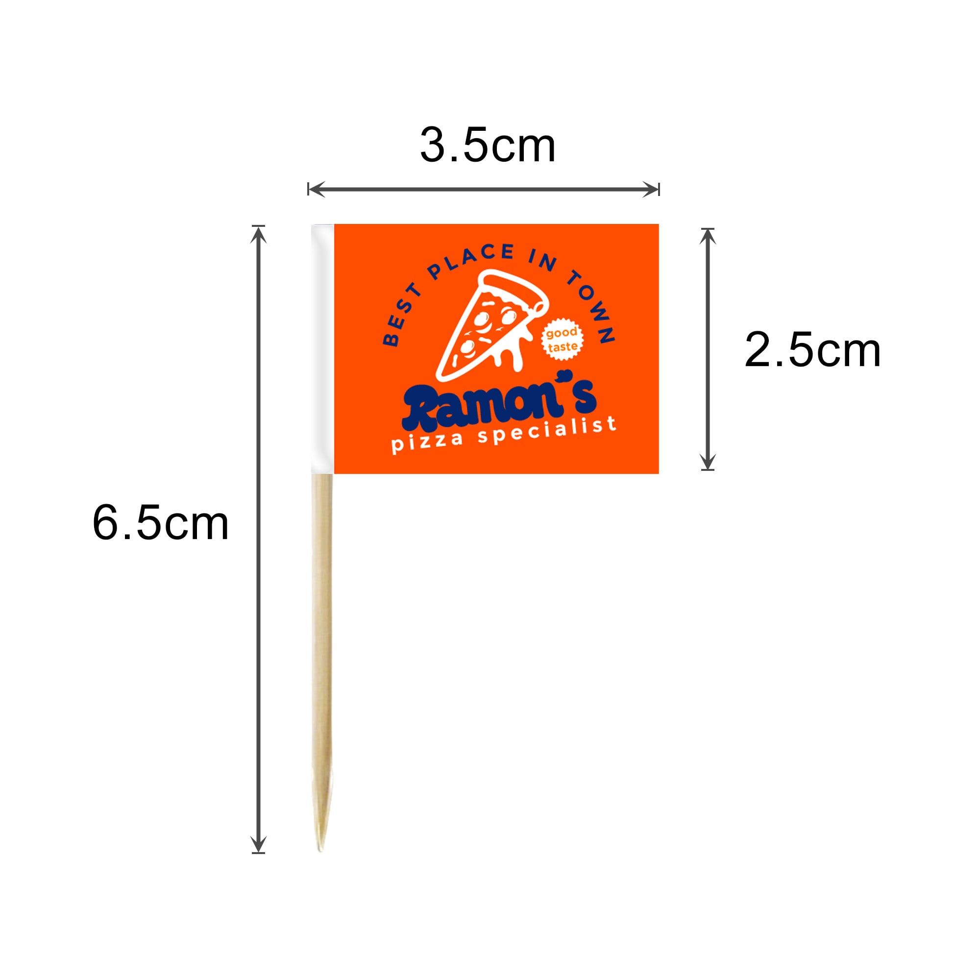 Alternative view of Pack of 100 Labeling Stick Flags