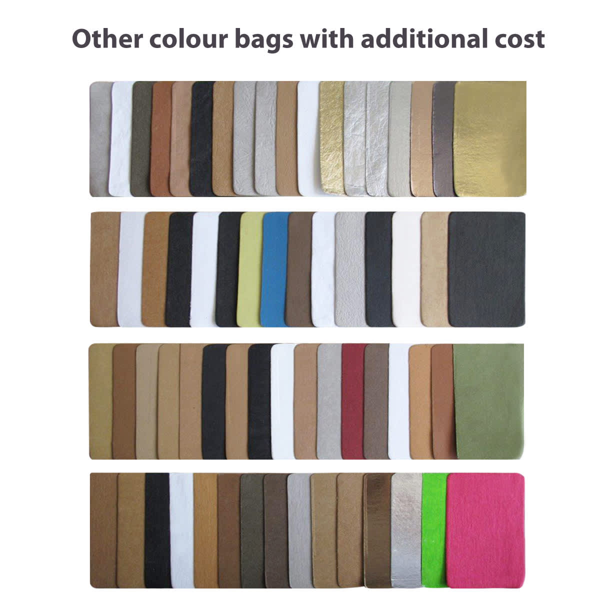 Washable Kraft Paper Bag with PU Handle(390x330x100mm) - PCPB186 Image 