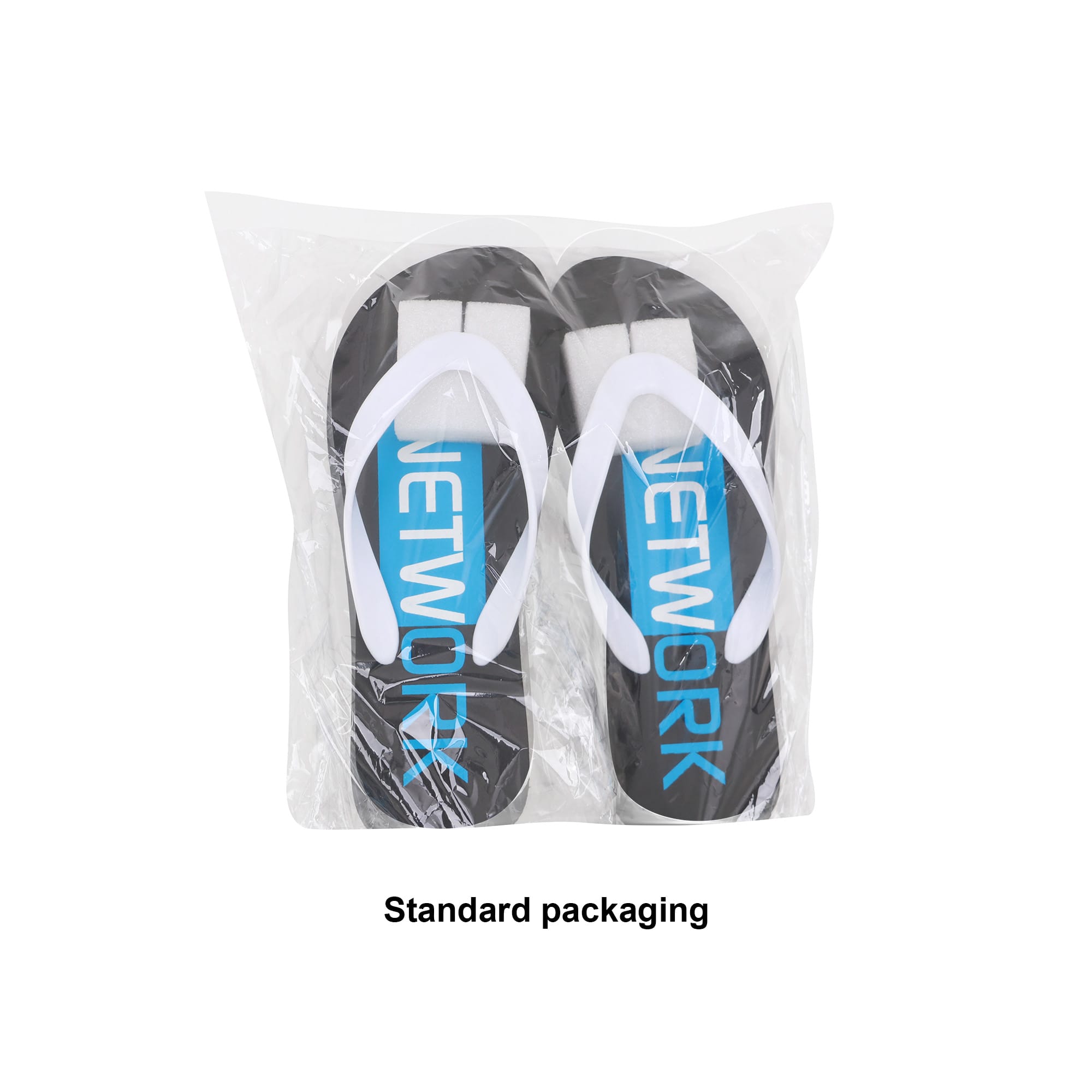 Talking Footprint Platform Thongs - PCH203 Image 
