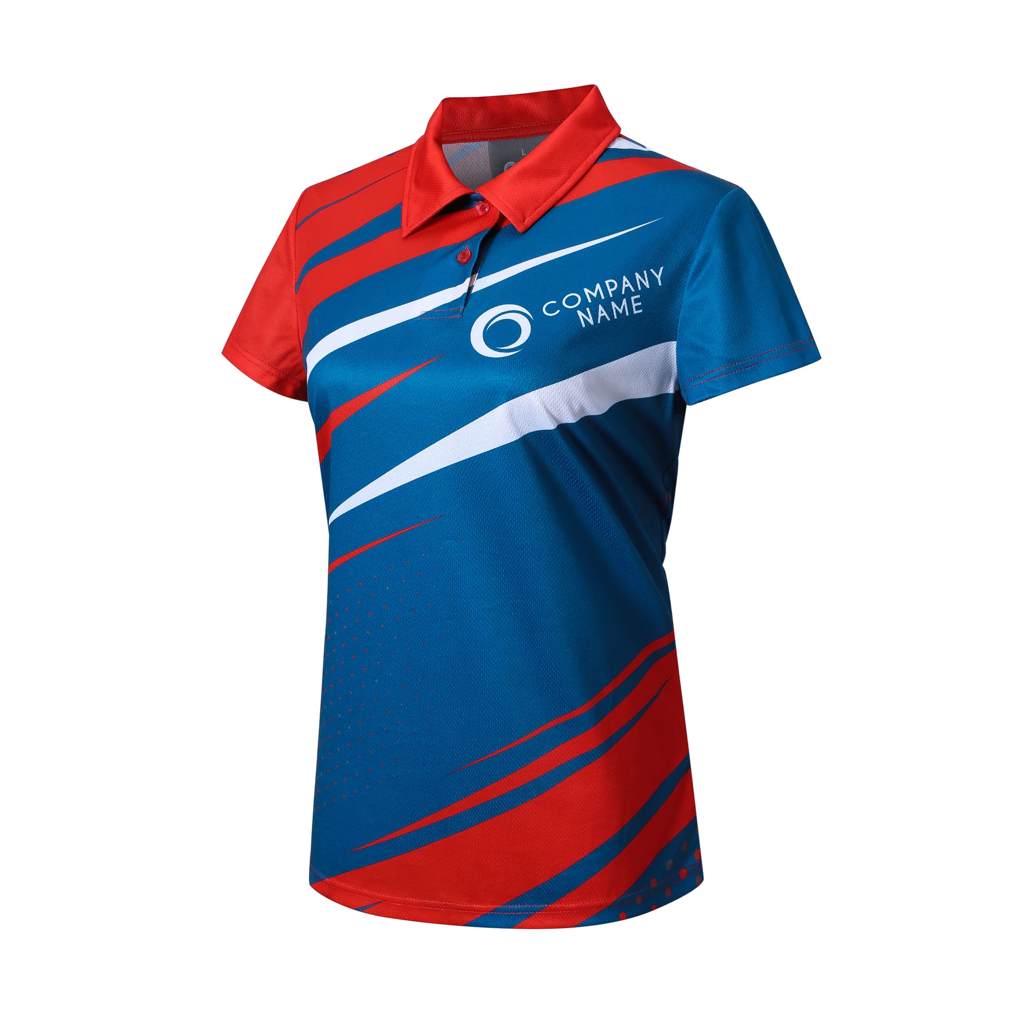 Women's 100%Polyester Sublimated Sport POLO - PCC011B Image