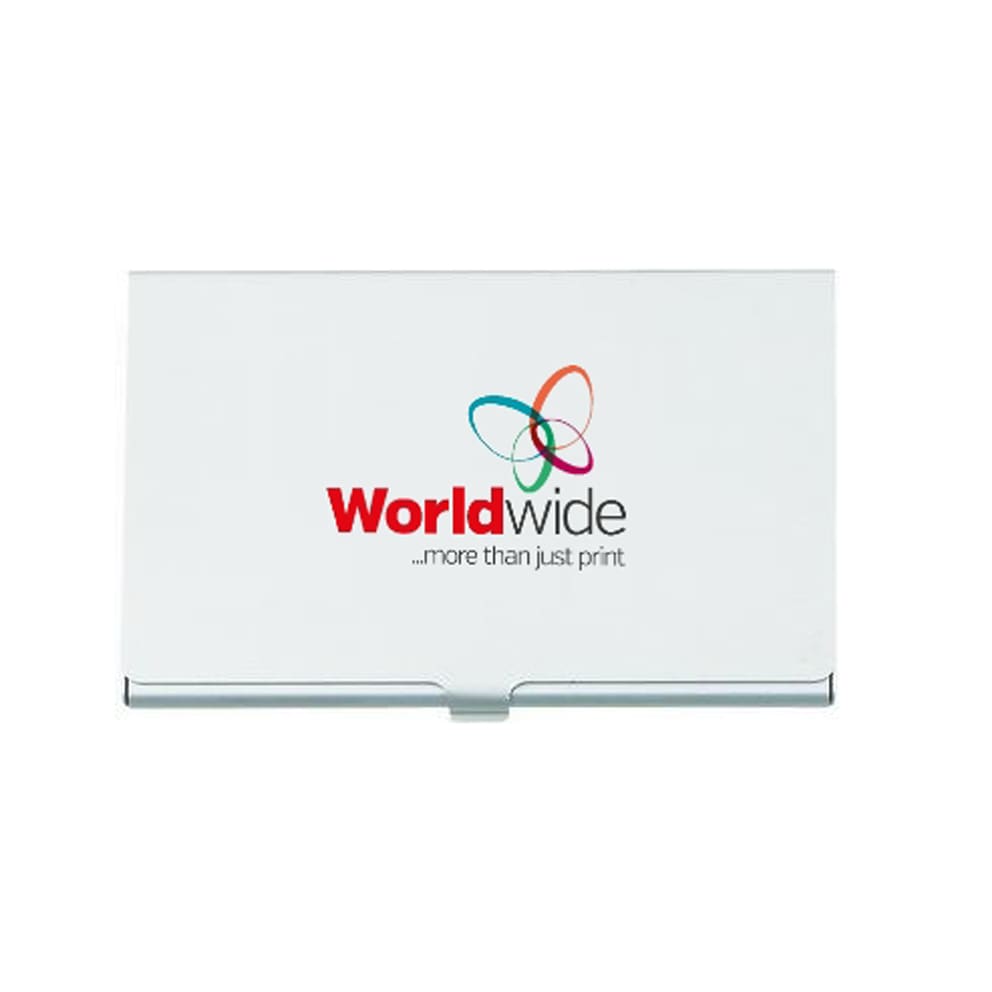 Alternative view of Aluminum Business Card Holder