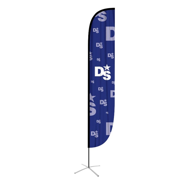 Large(80.5*400cm) Convex Feather Banners 15ft
