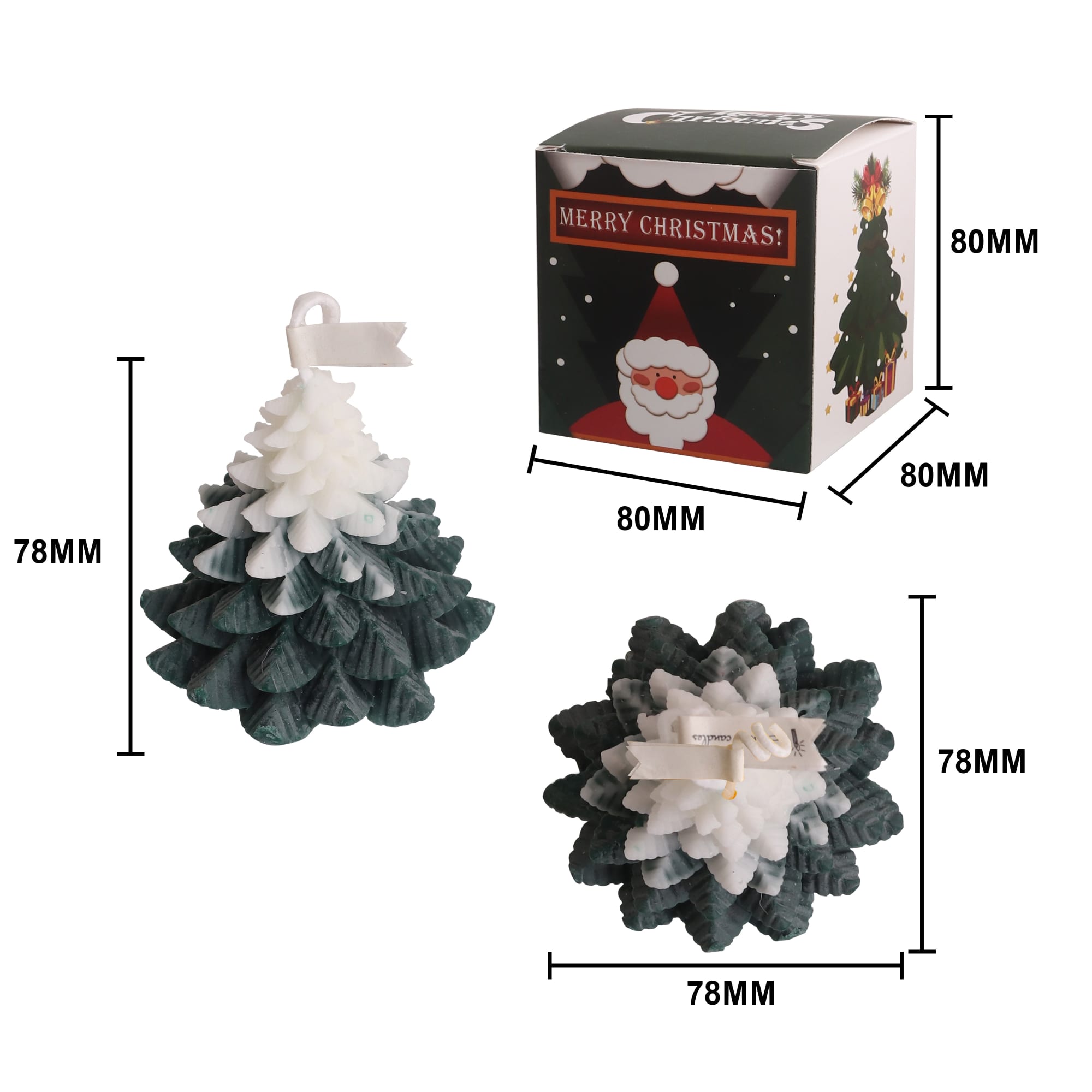 Christmas Tree Shape Candles - PCHC005 Image 
