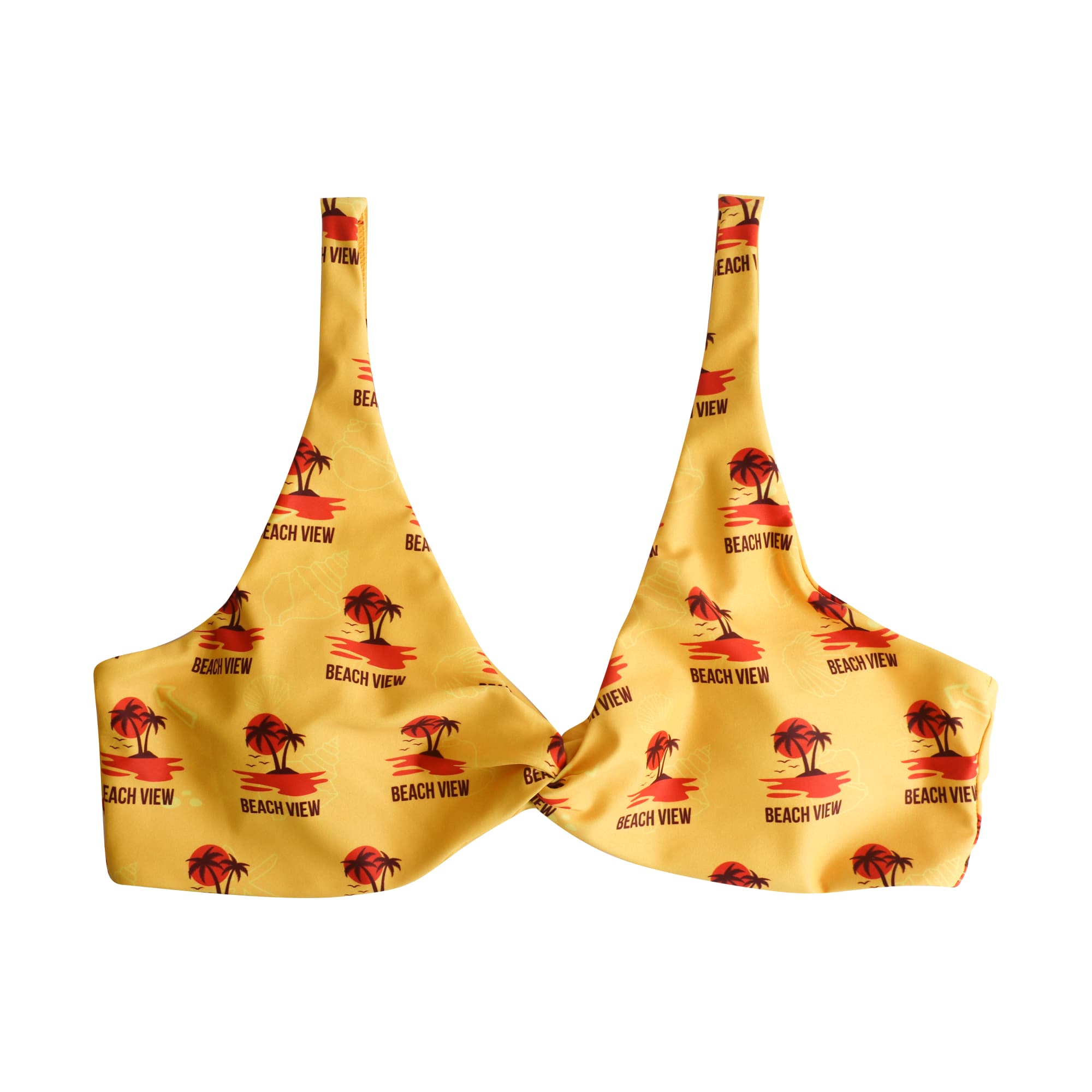Women’s Polyester Spandex Sublimated Bikini top