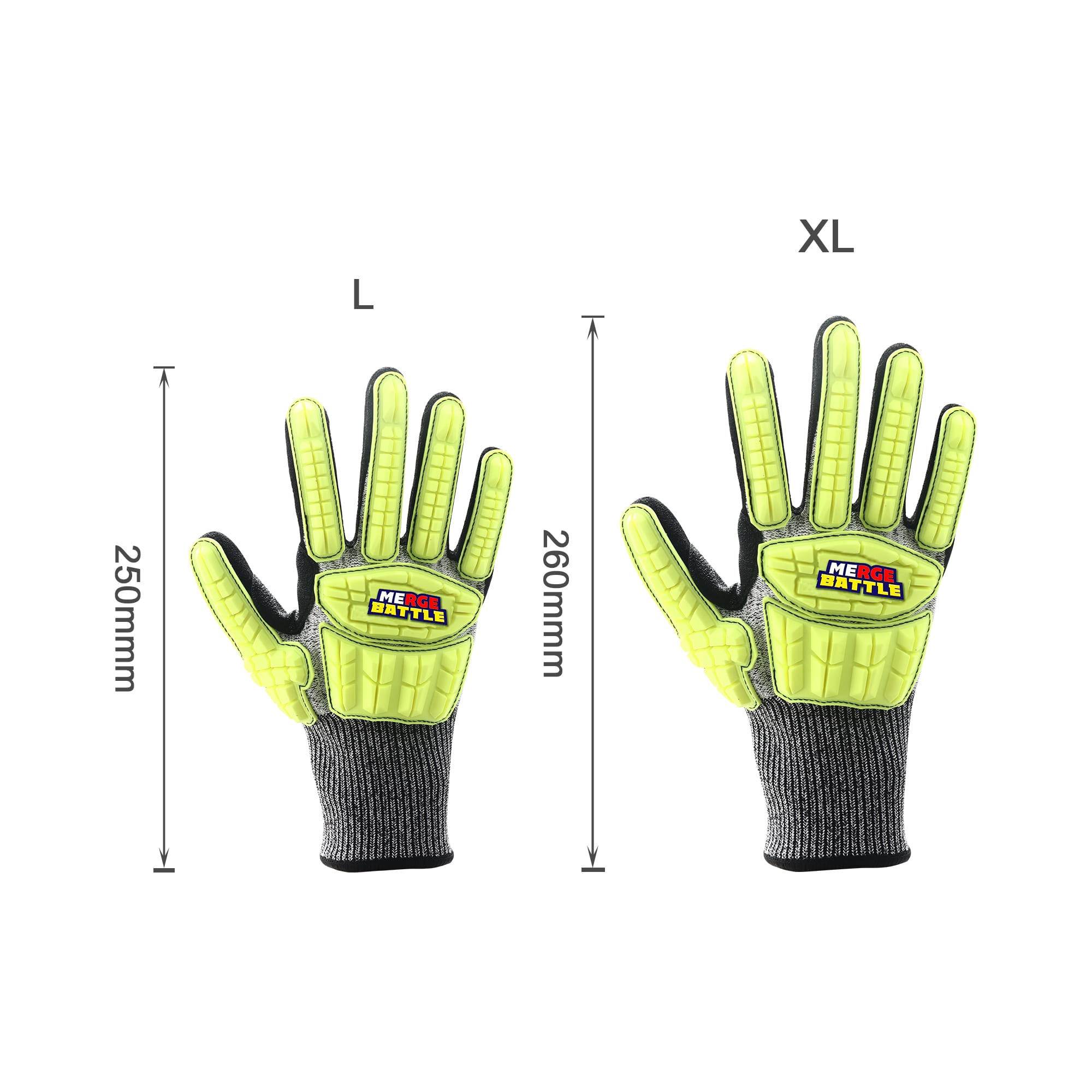 Alternative view of Heavy Duty Safety Work Gloves