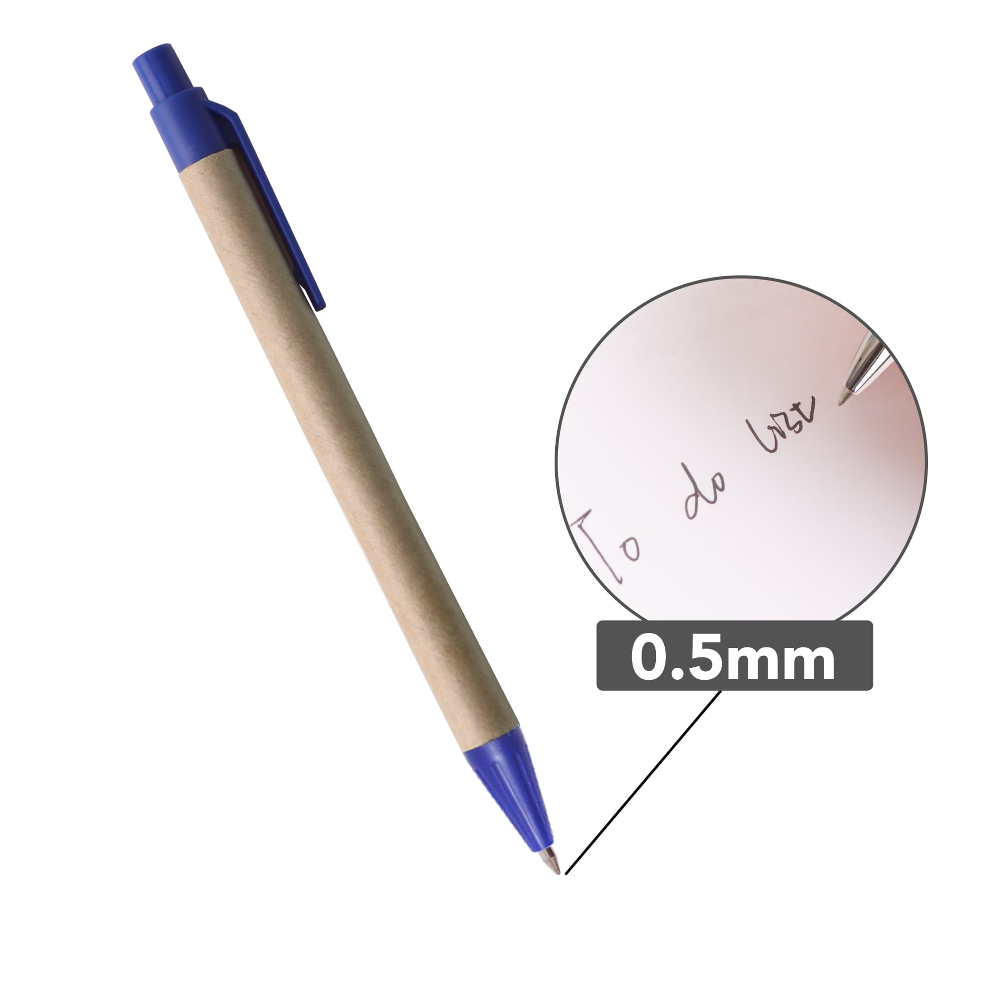 Kraft Paper Ball Pen - PCS126 Image 