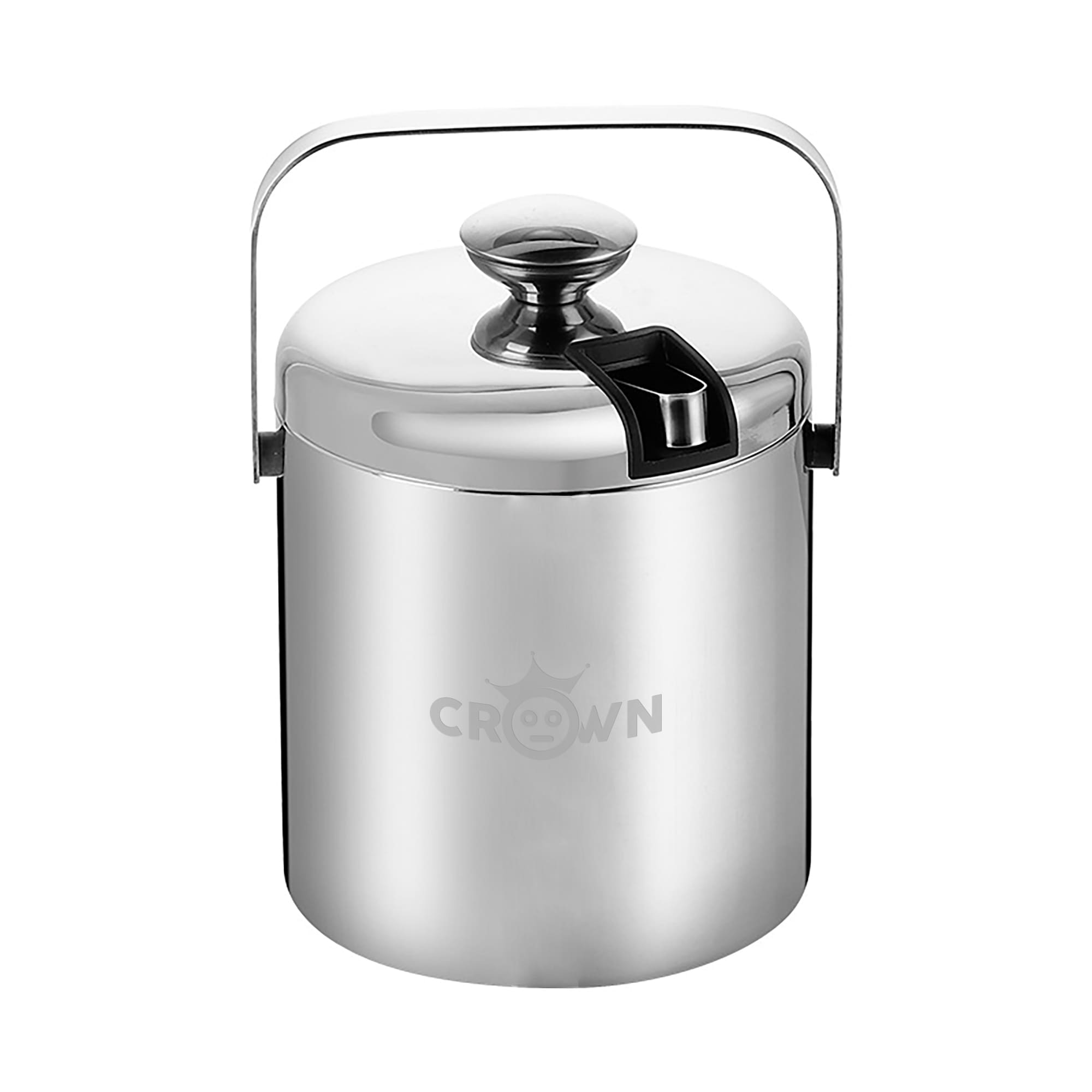 Ice Bucket With Lid And Tongs - PCH873 Image