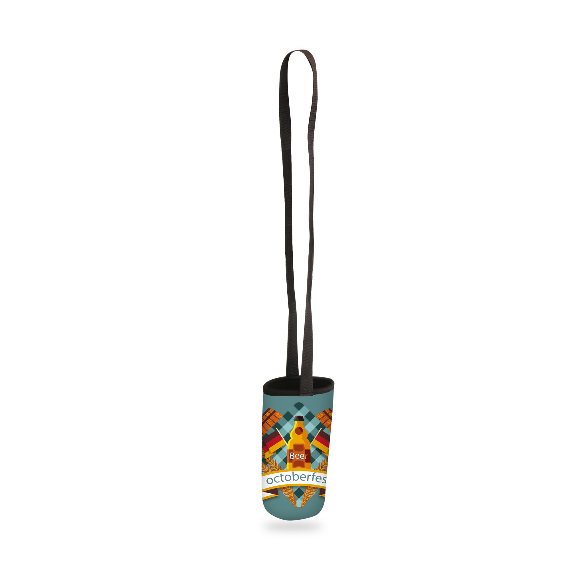 Alternative view of Stubby Holder with Lanyard