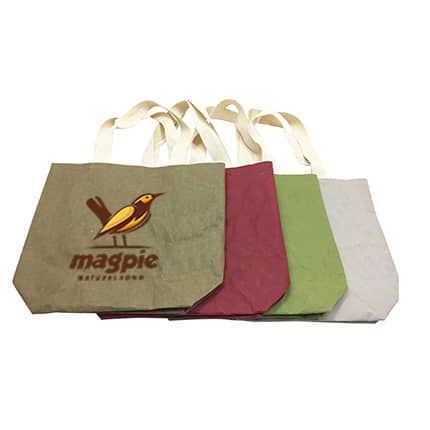 Large Washable Kraft Paper Bag with Cotton Handle(430x345x125mm) - PCPB185 Image 