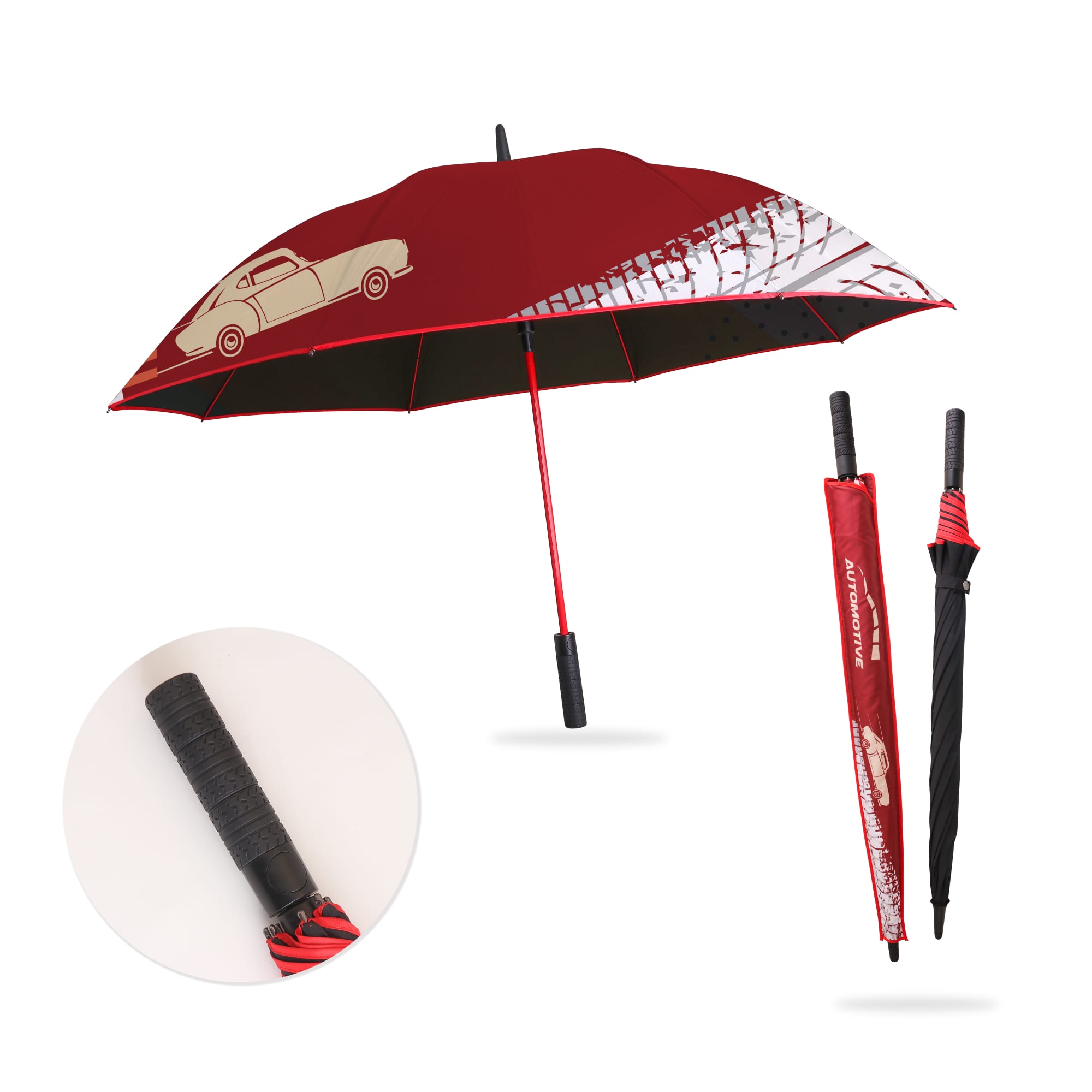 Tire Handle Car Umbrella - PCH808 Image 