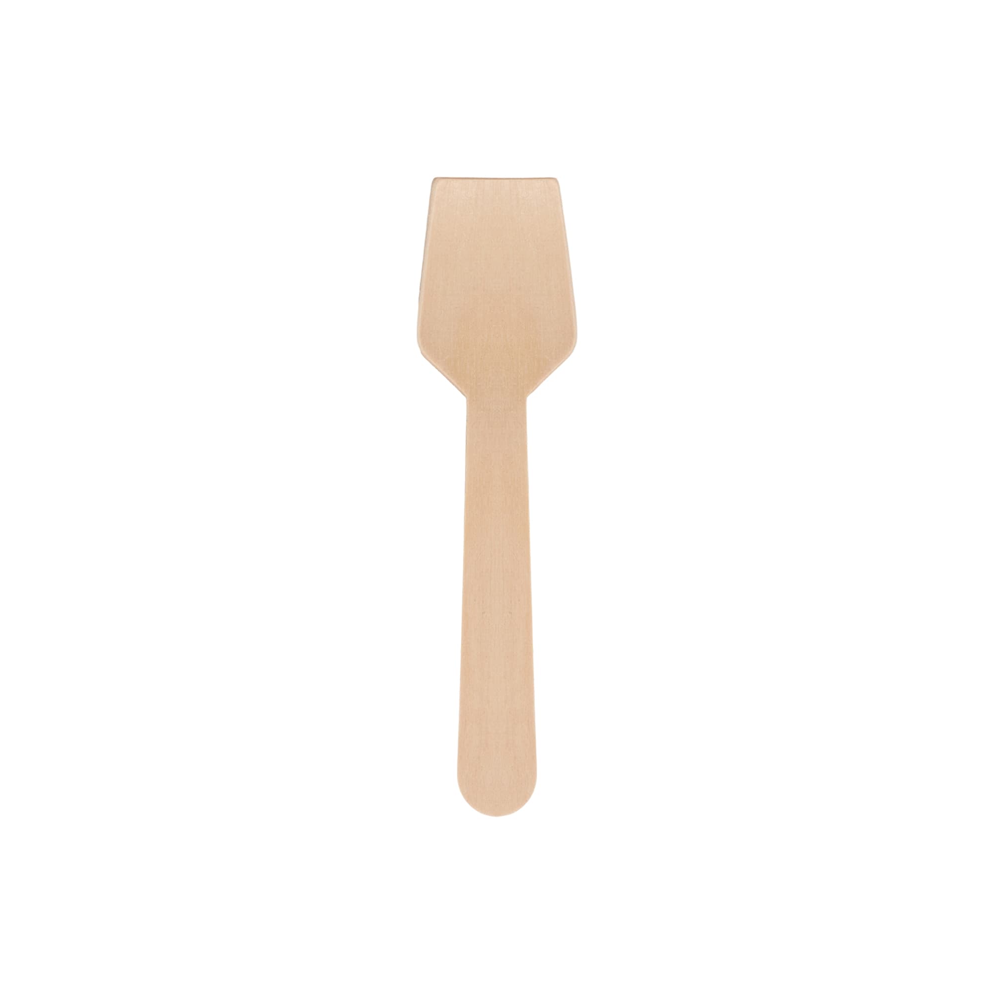Alternative view of Pack of 100 Per Pack Disposable Birch Spoons/Forks (Small)