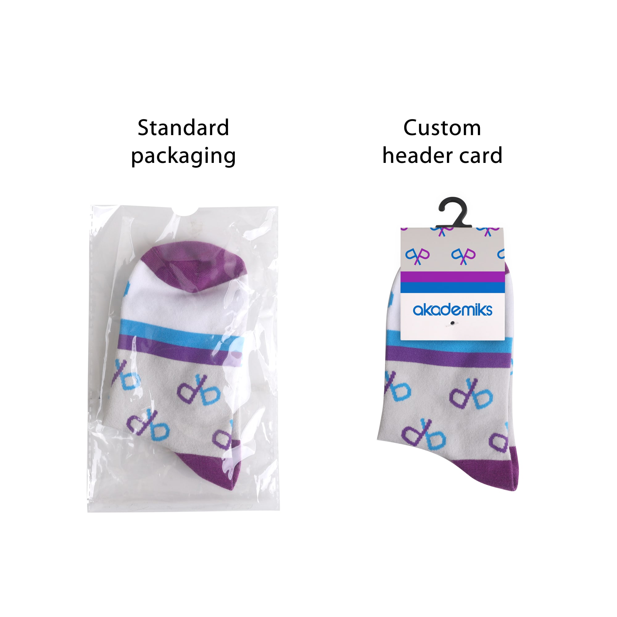 Ankle Custom Pattern Socks - with Towel Bottom - PCH558 Image