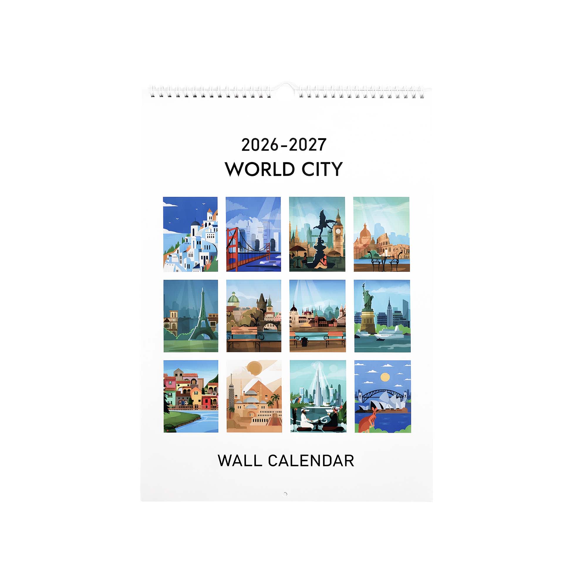Alternative view of Vertical Wall Calendar