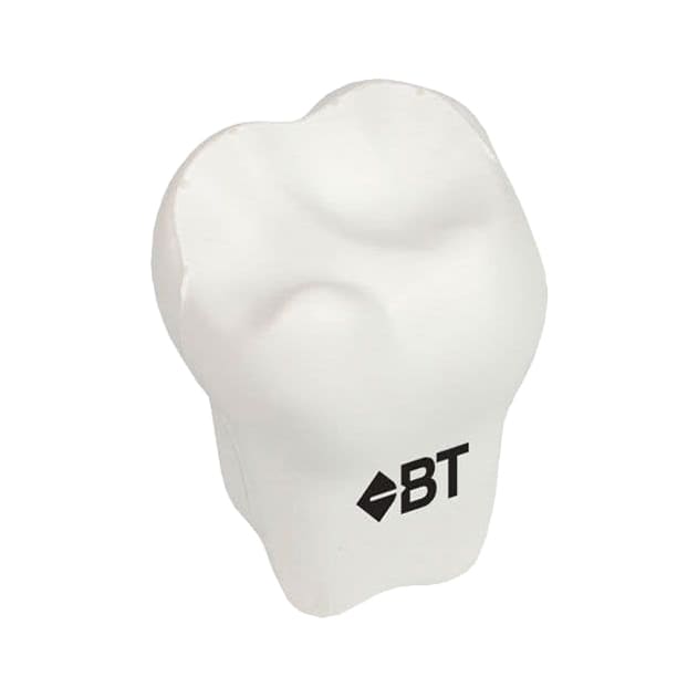 White Tooth Shape Stress Reliever