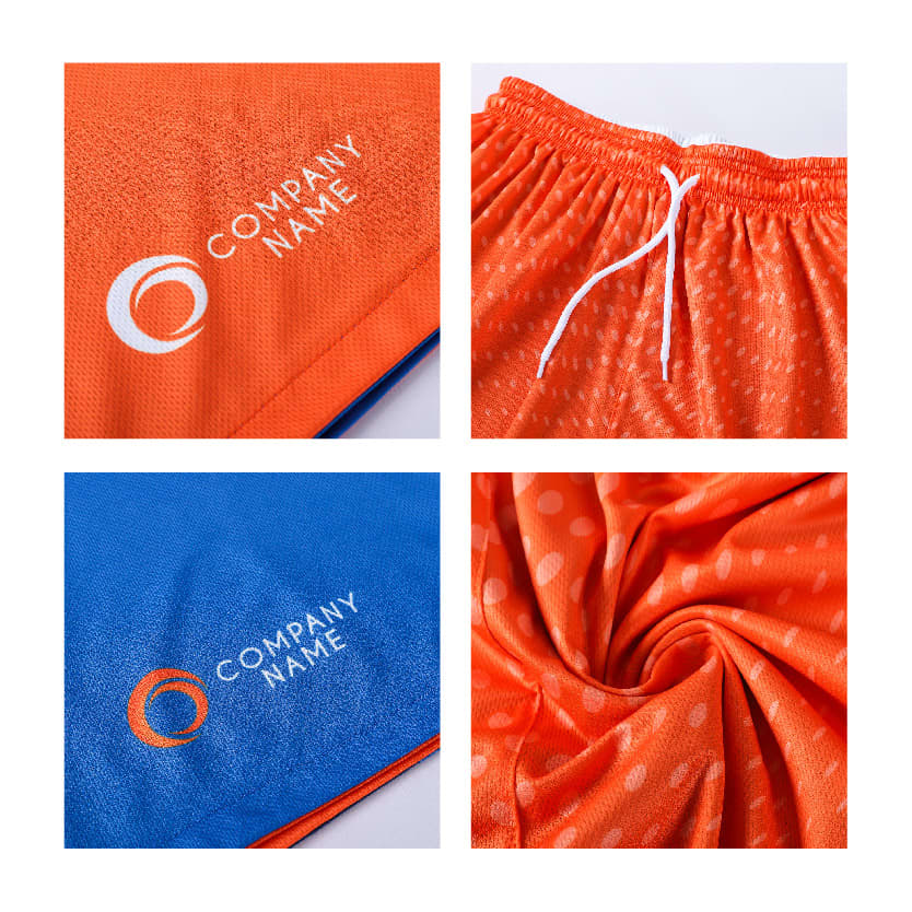 Unisex Adults 100% Polyester Sublimated Reversible Basketball Shorts - PCC036 Image