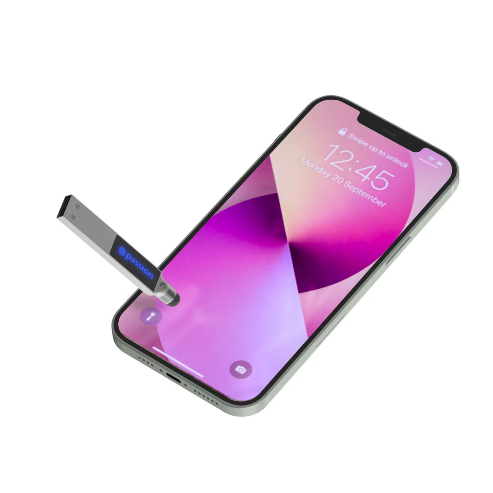 Stylus Backlit Logo Flash Drive - PCU961 Image 