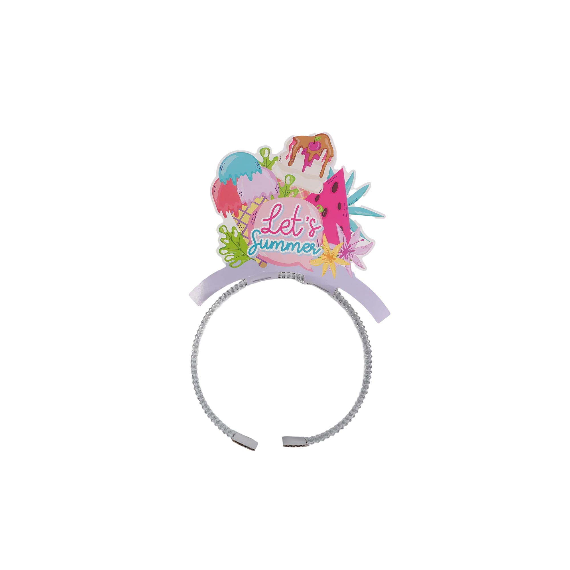 Alternative view of Foil Topper Headband