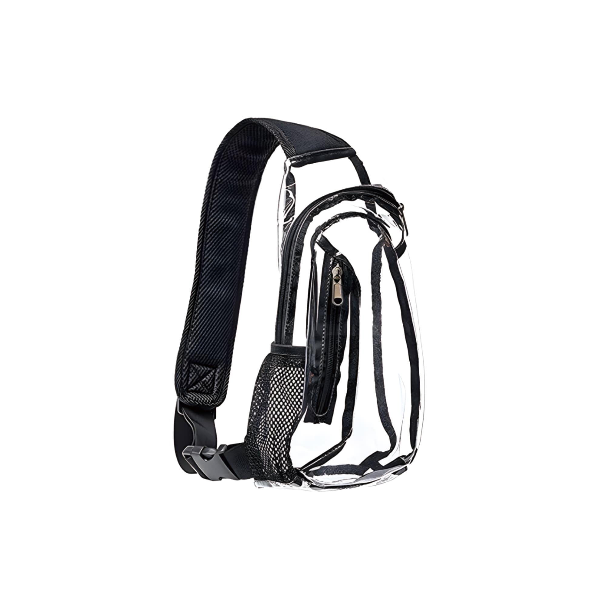 Alternative view of Large Capacity Clear Bag With Shoulder Strap