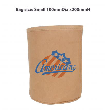 Small Washable Kraft Paper Bag(Dia 100 x 200 (H)mm) - PCPB182 Image 