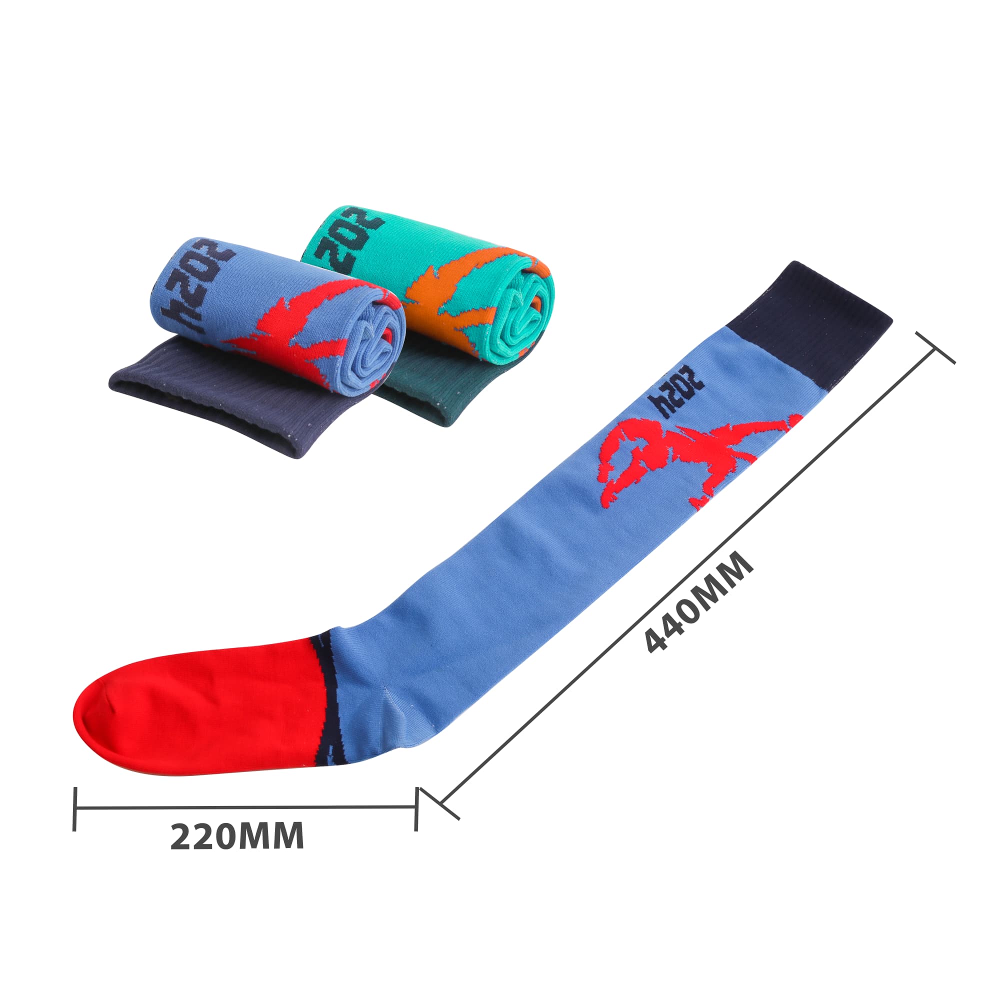 Knee High Custom Pattern Football Socks - PCH572 Image