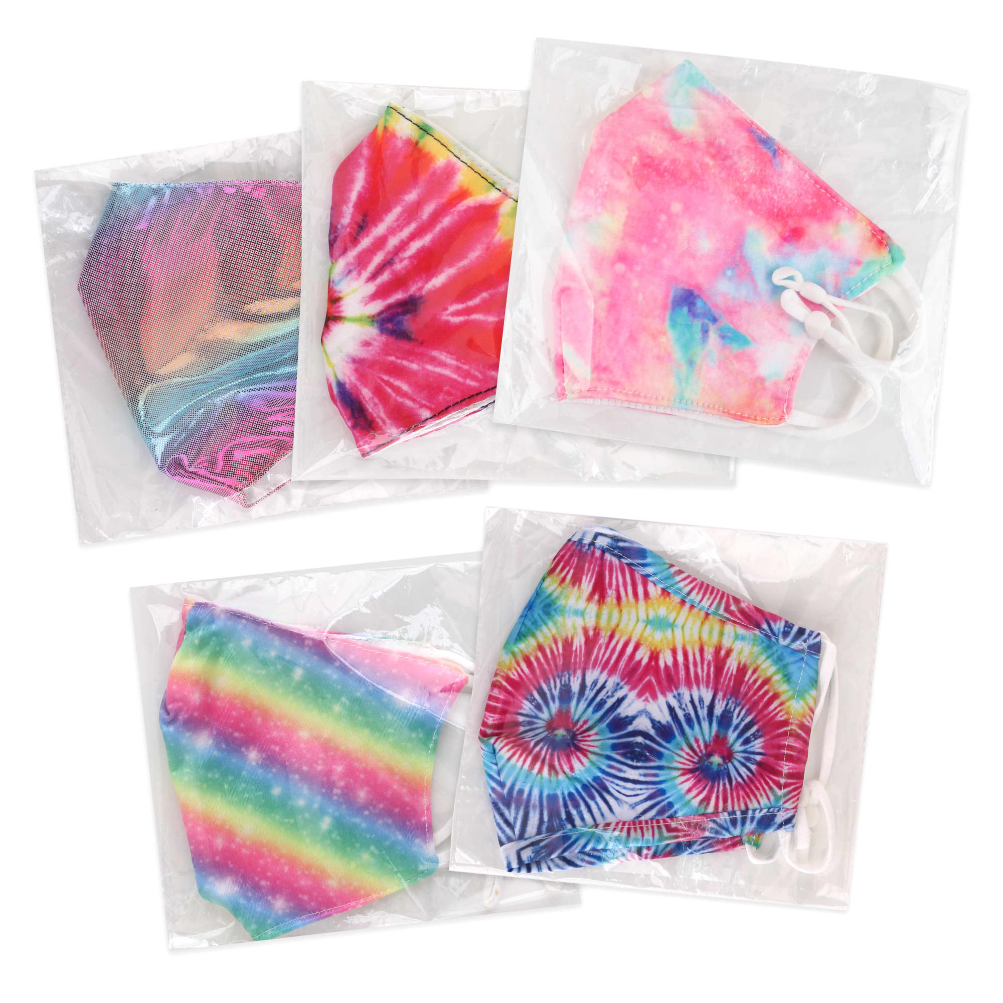 2-Ply Polyester Stylish Reusable Face Mask- 5 designs available - PCA065 Image
