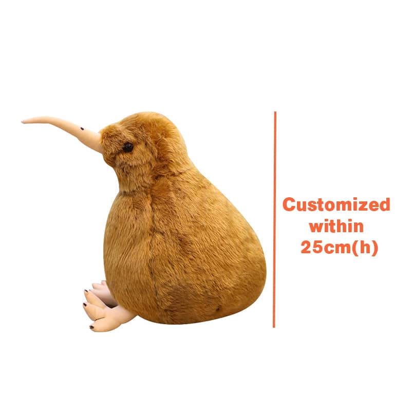 Custom Long Fur Plush Animal Toys - PCPT182 Image 