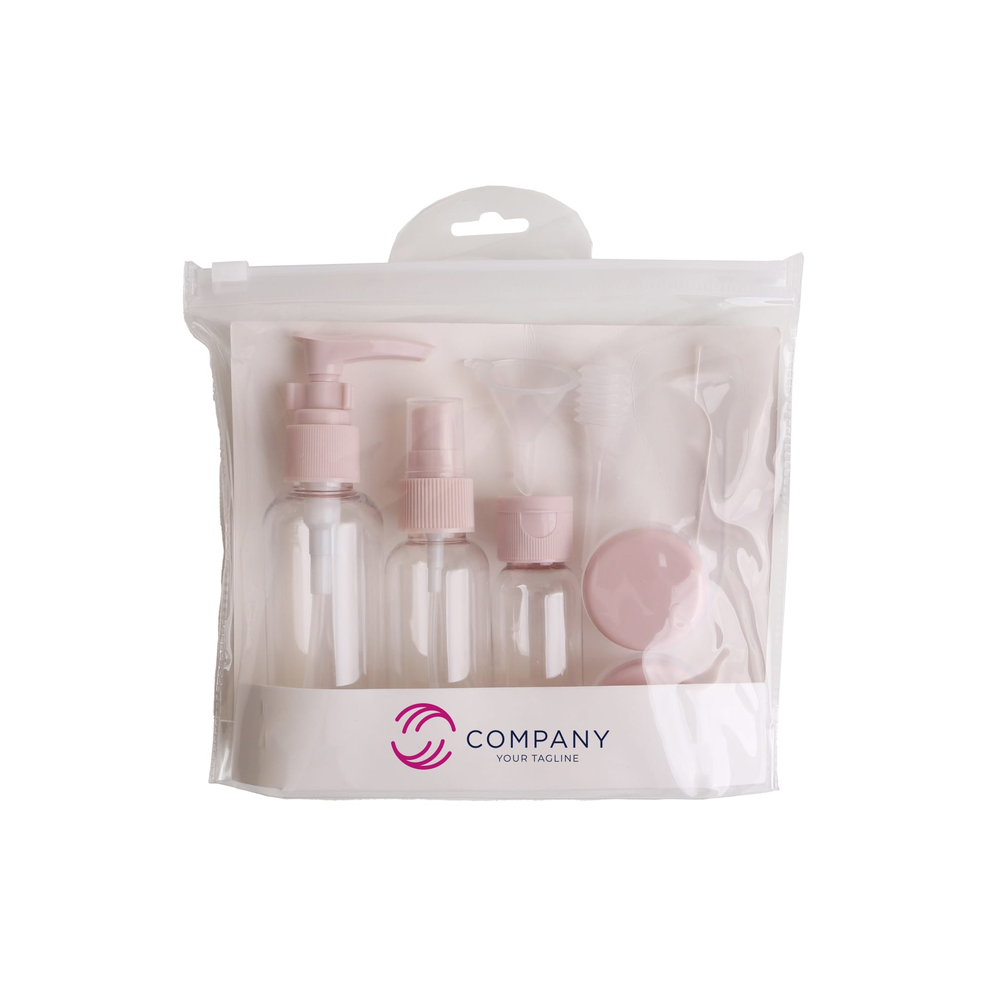 Alternative view of PET Cosmetic Travel Bottle Kit