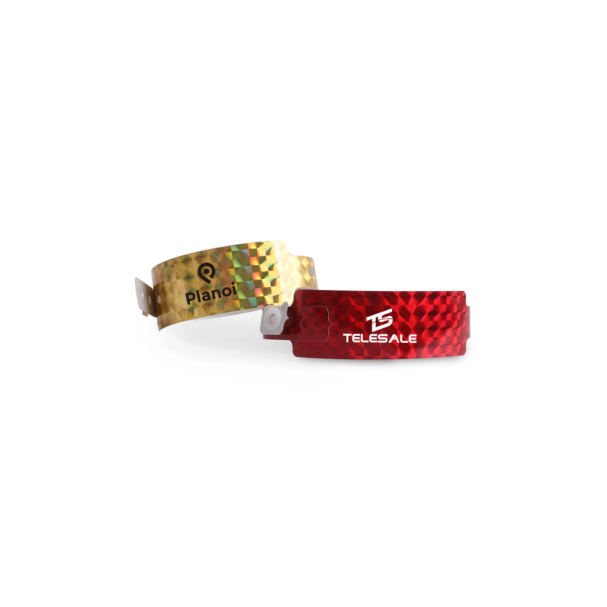 Disposable Holographic PVC Wristband - PCW062 Image 