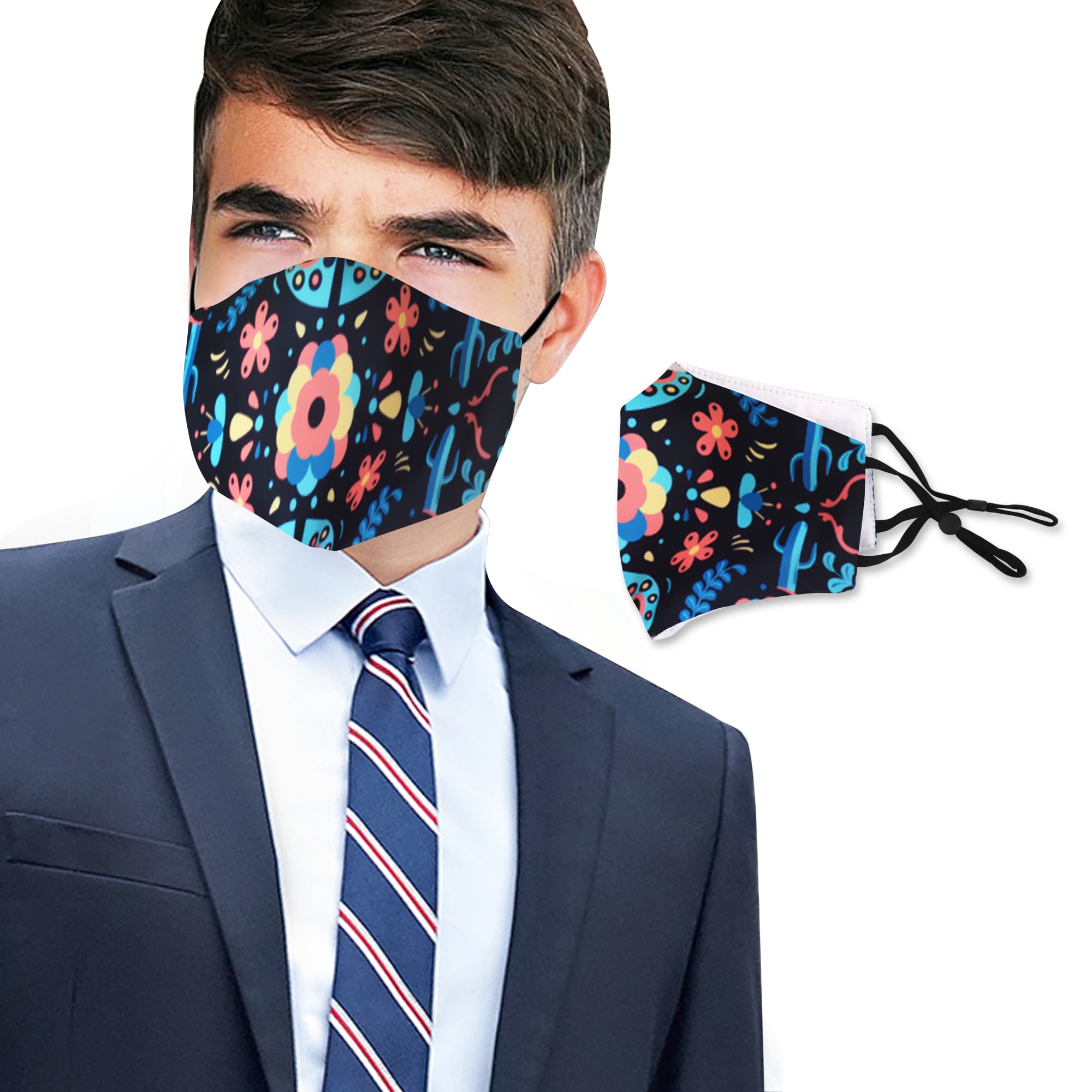 3- ply Cotton Reusable Face Mask - PCA074 Image