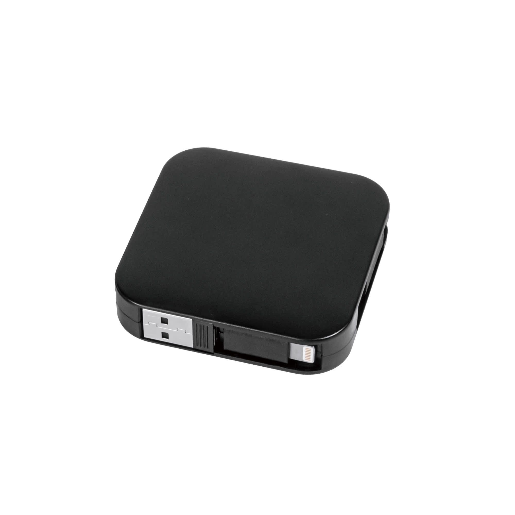 Alternative view of 60W 4-in-1 Retractable Charging Cable with Phone Stand