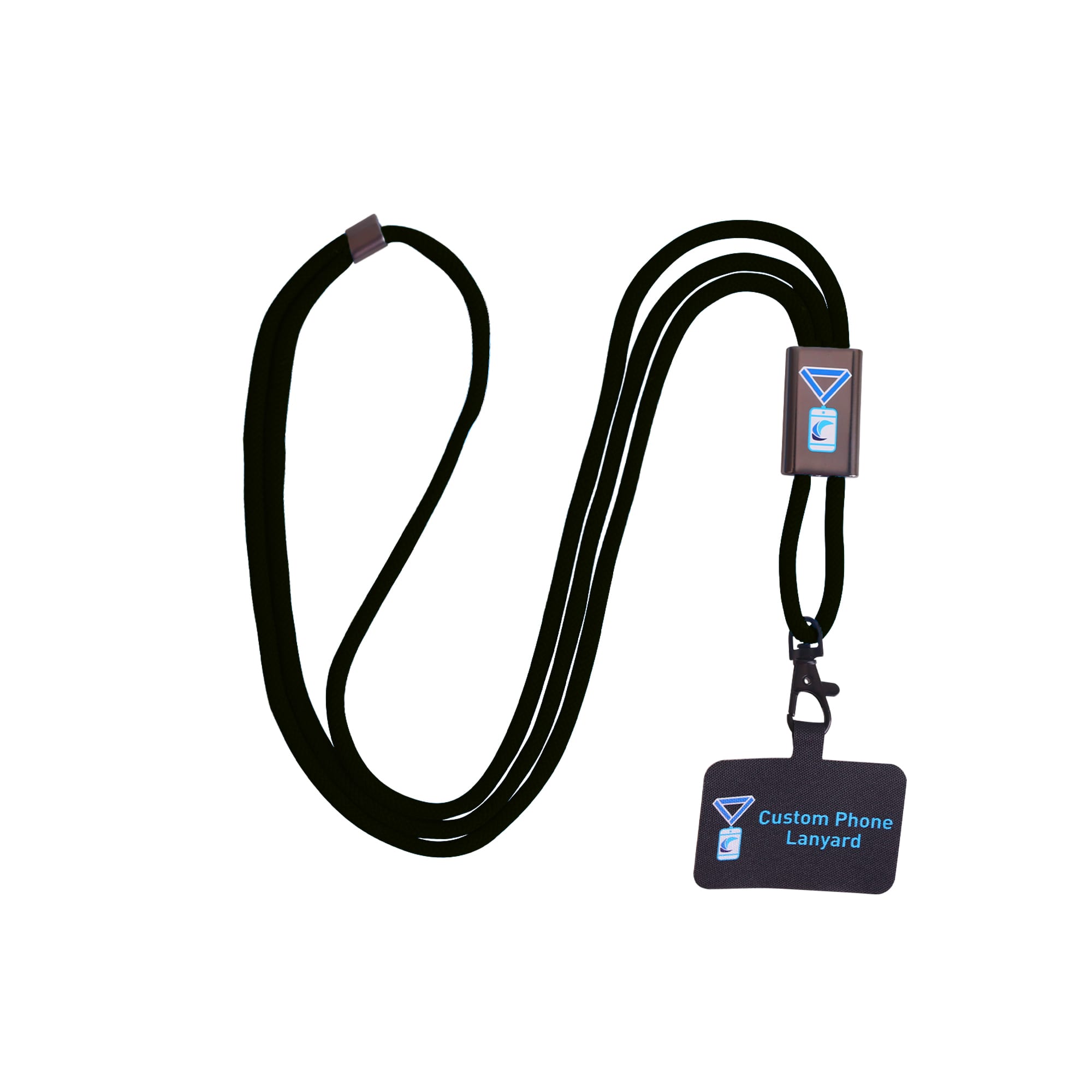 Adjustable Phone Lanyard with Metal Buckle