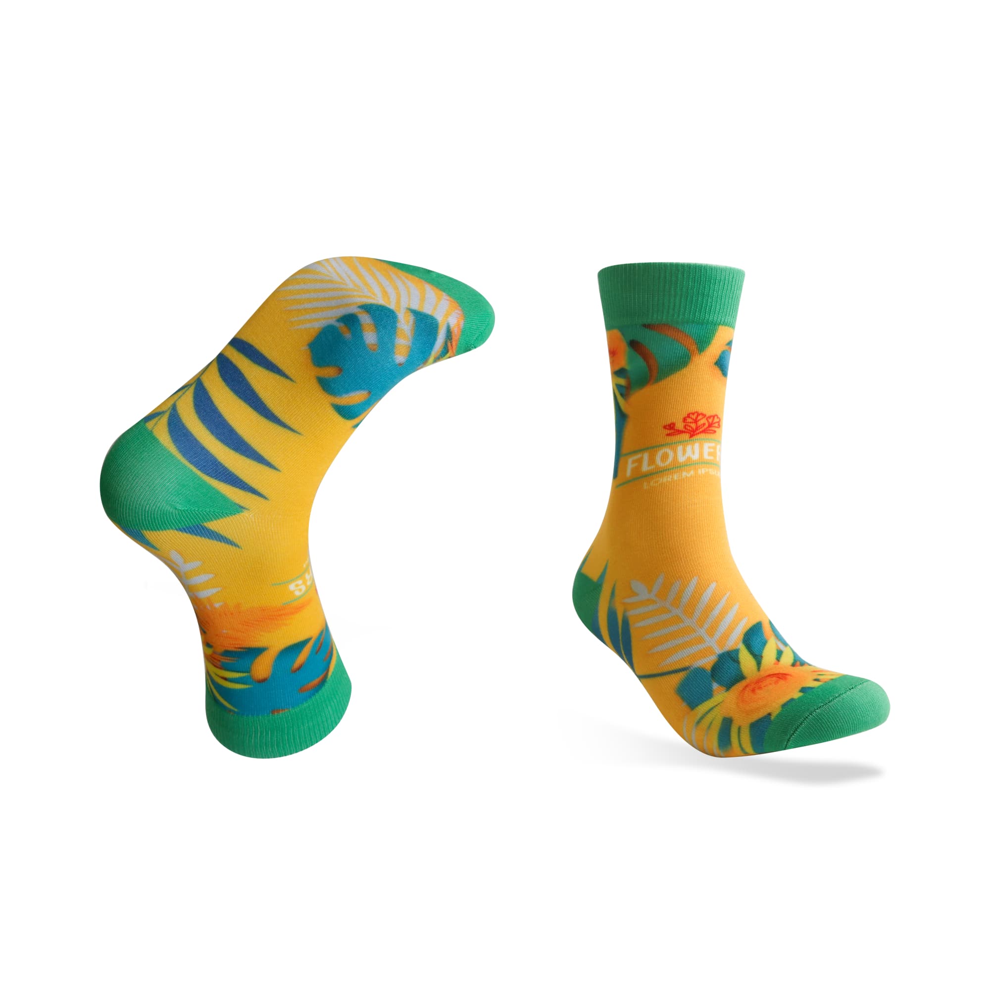 Crew Regular Digital Printed Socks - PCH209 Image
