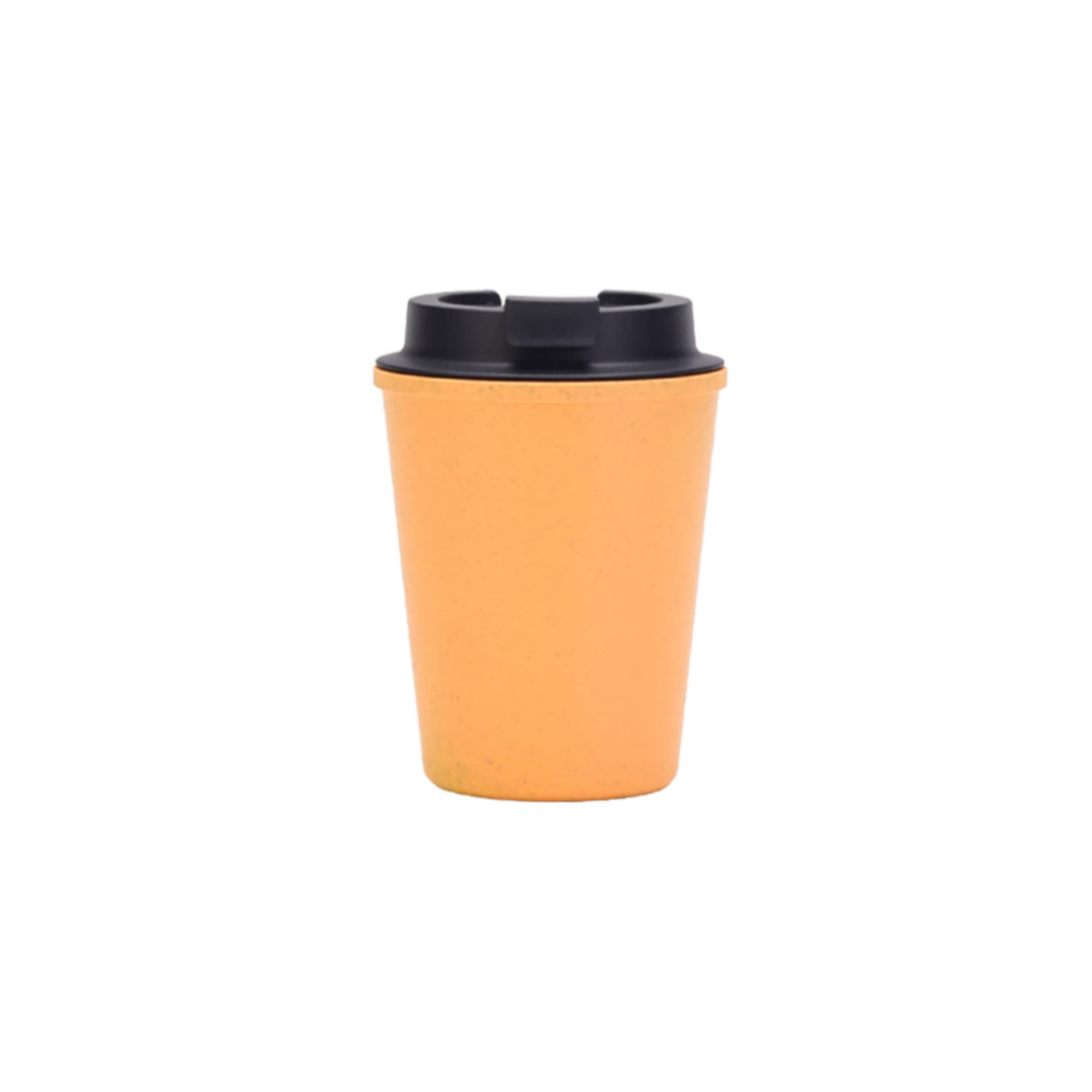 Alternative view of 350ML Double Wall Wheat Straw Water Cup with Lid
