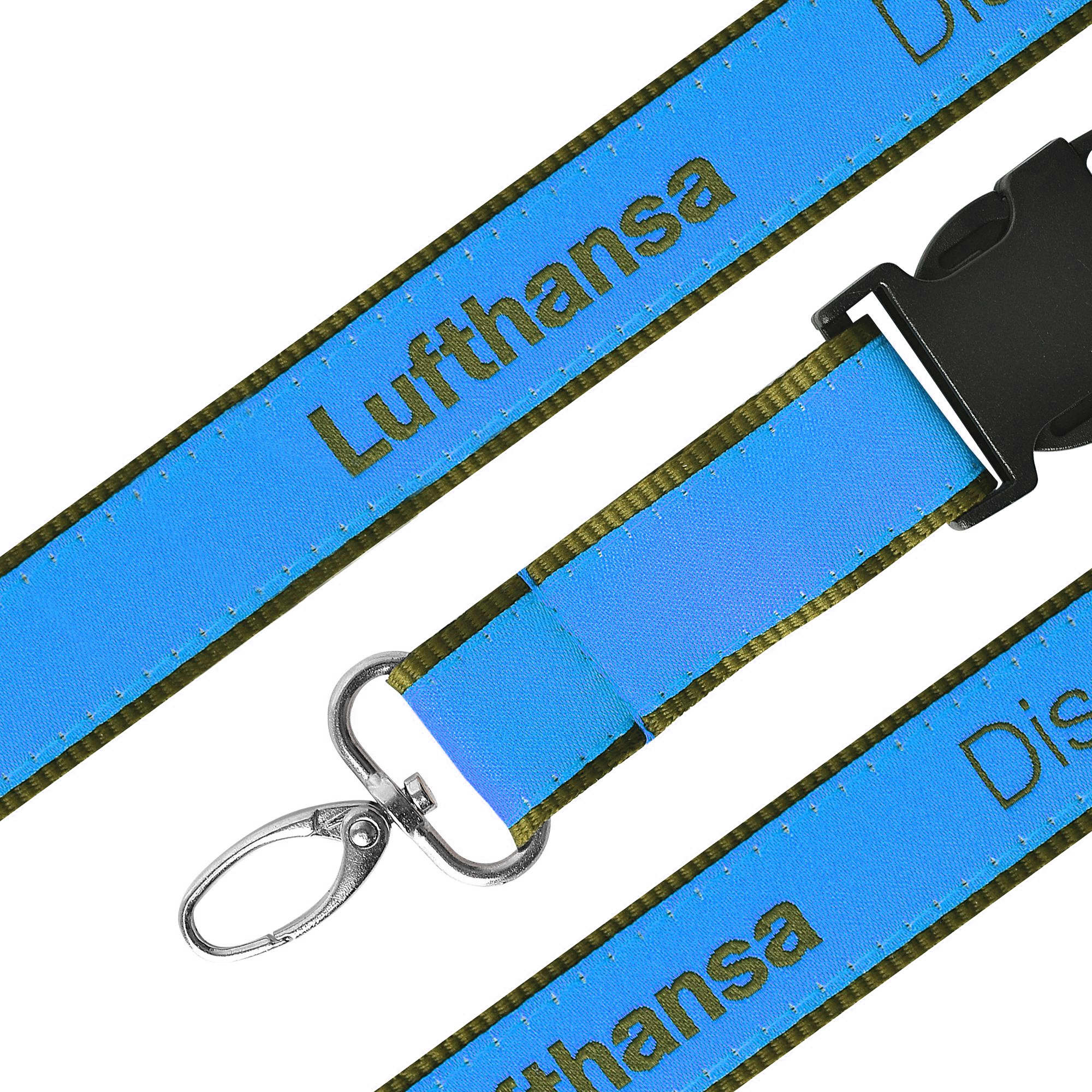 Detailed Woven Lanyard