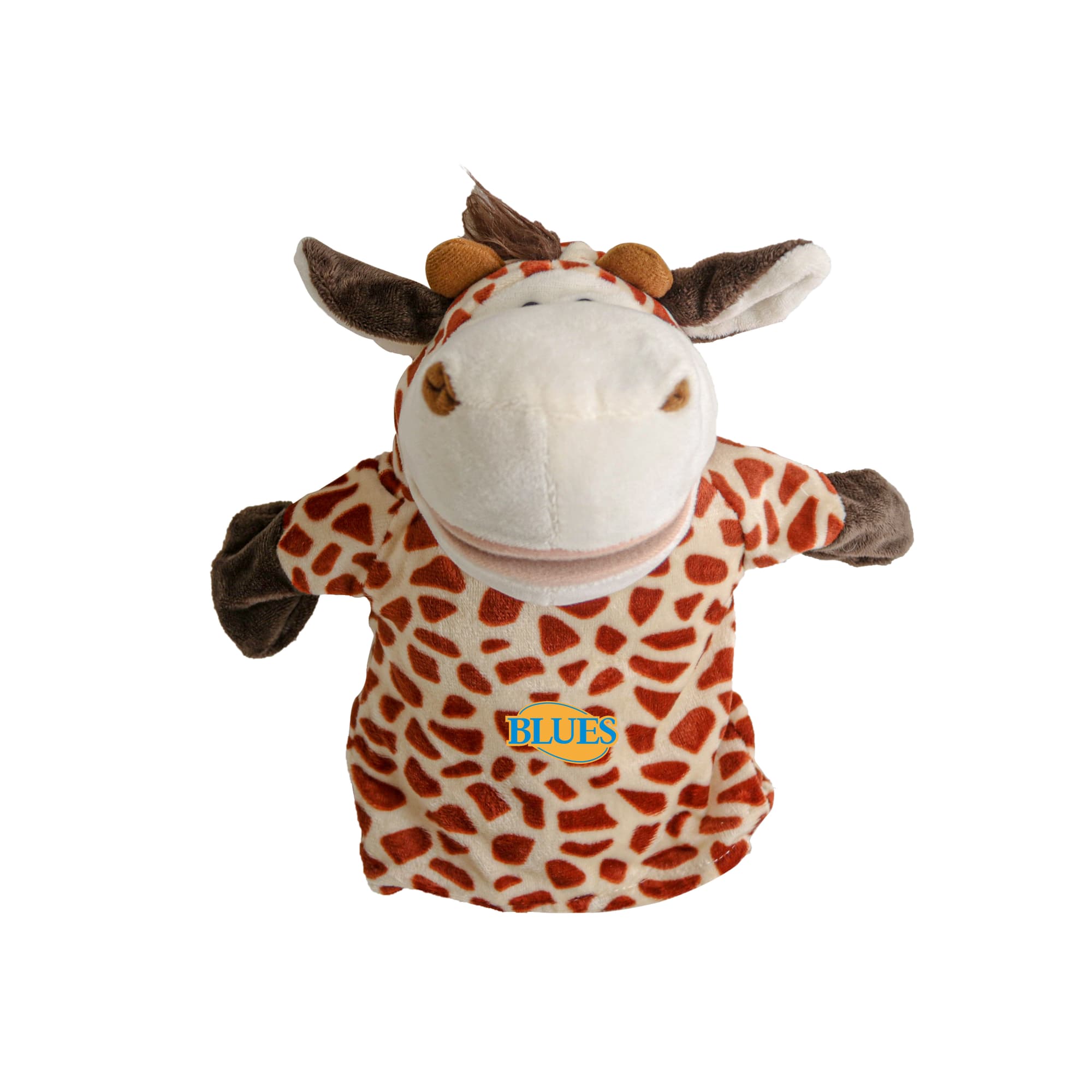 Alternative view of Giraffe Hand Puppet