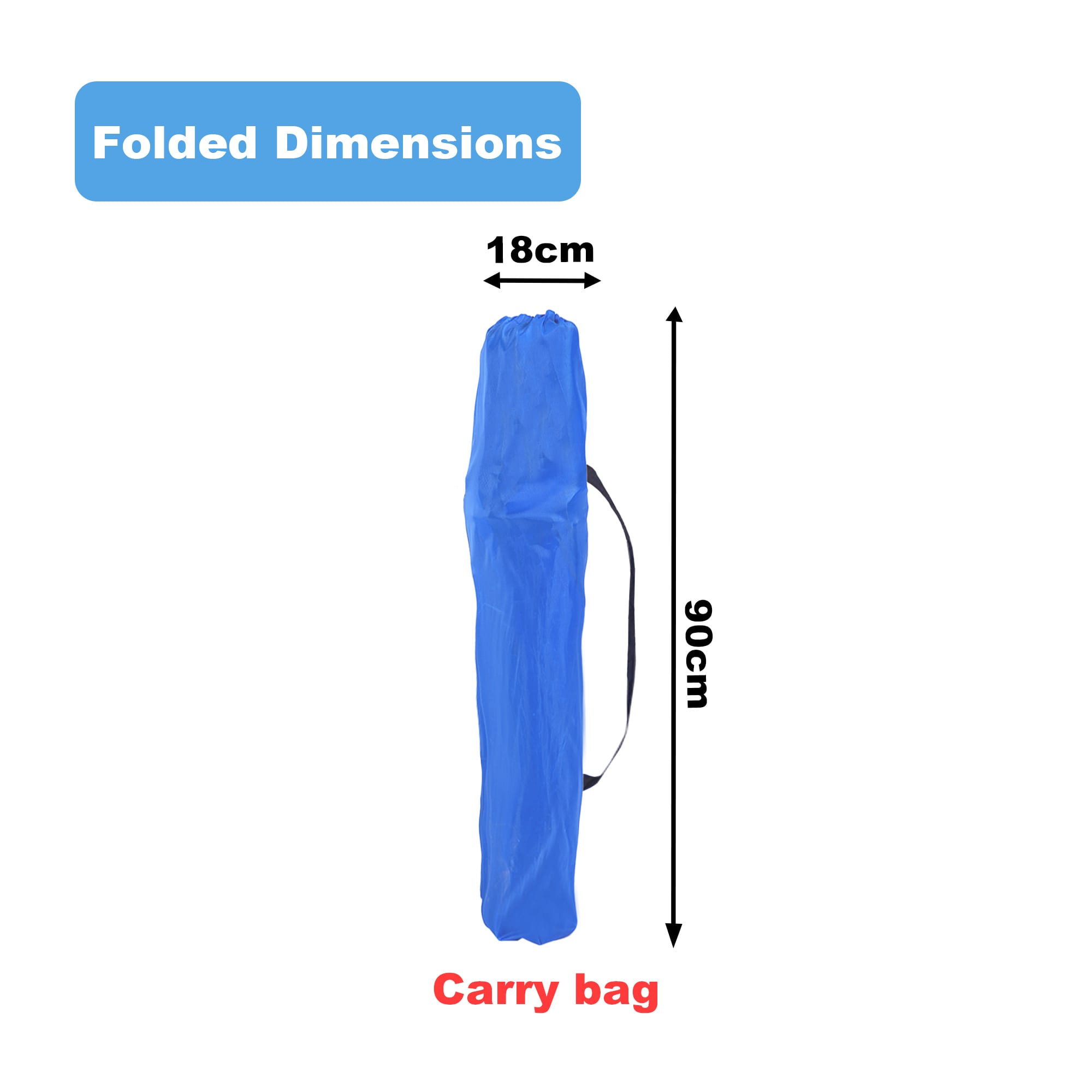 Regular Foldable Portable Camping Chair - PCH326 Image 