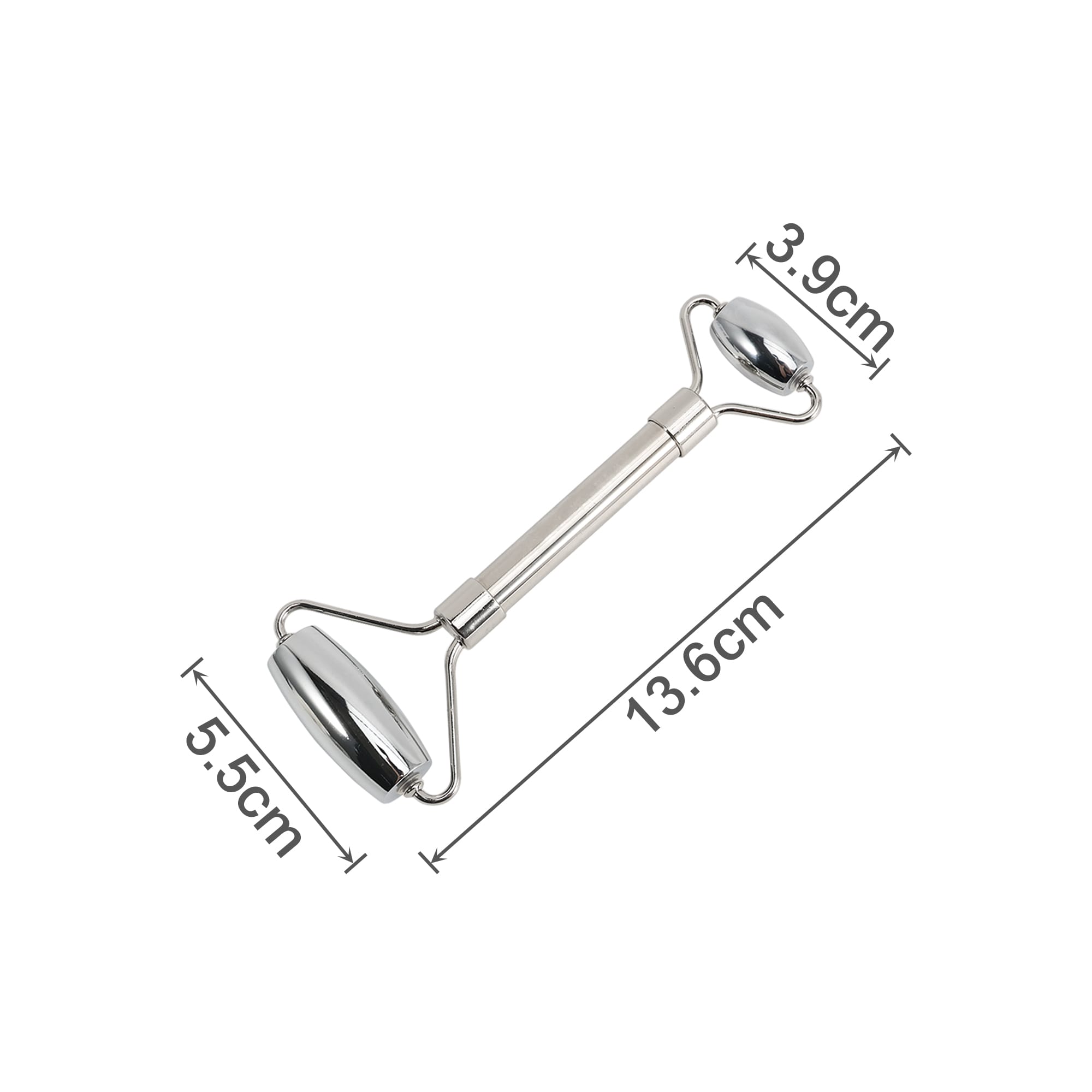 Alternative view of Stainless Steel Facial Roller