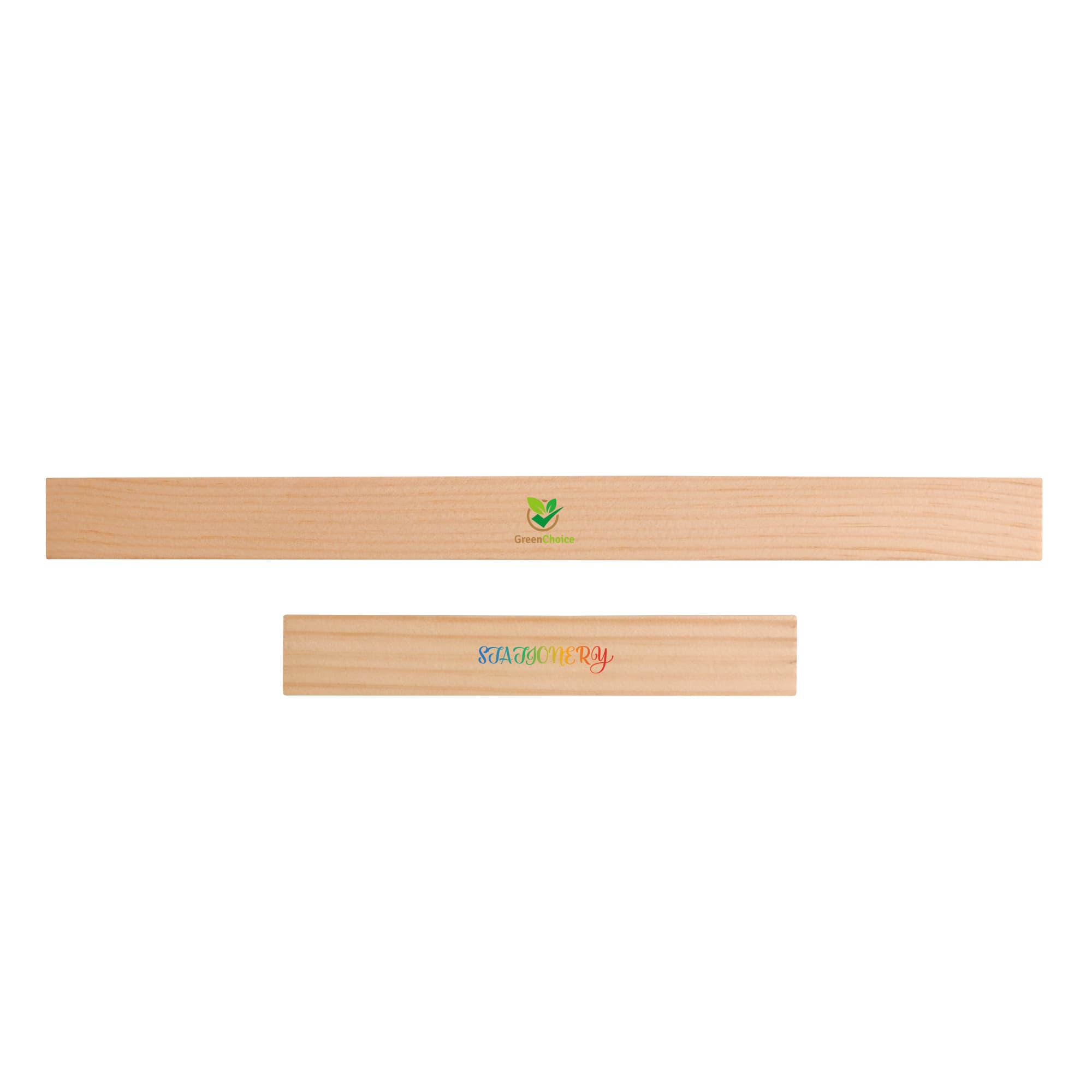 Dual Scale Wooden Ruler - PCS006 Image 
