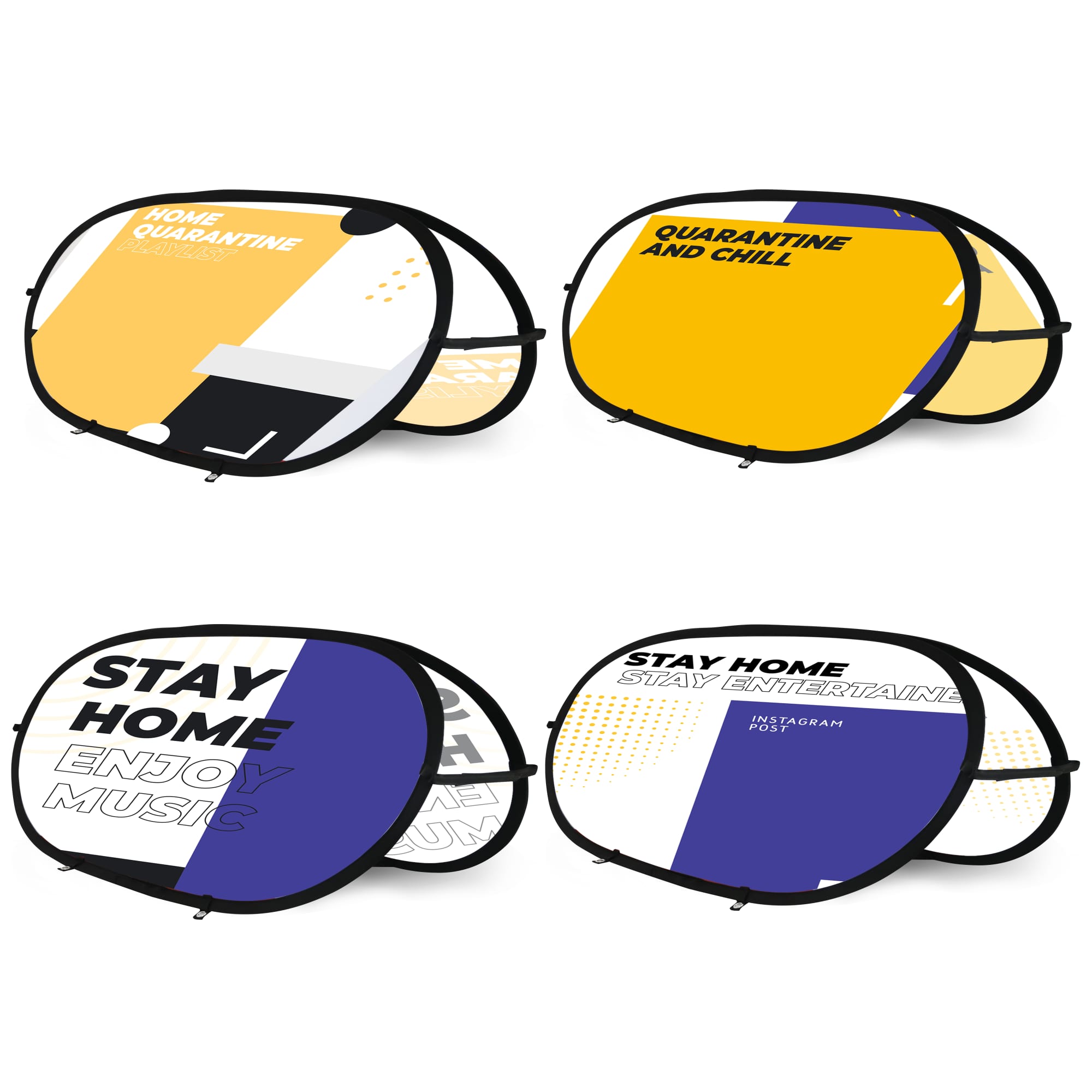 Horizontal Pop Up Banners（Small） - POS60 Image 