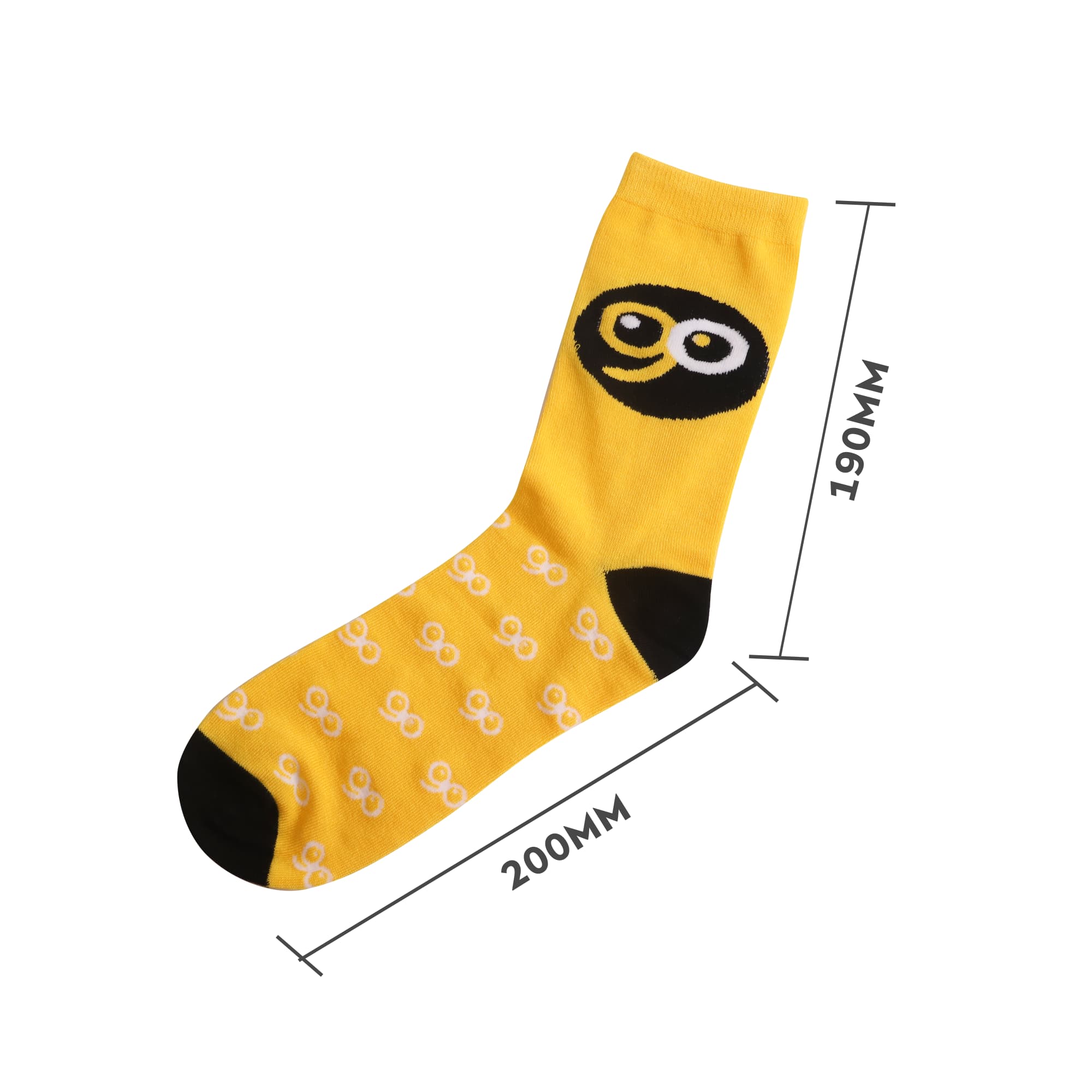 Crew Custom Pattern Woven Bamboo Socks - PCH504 Image