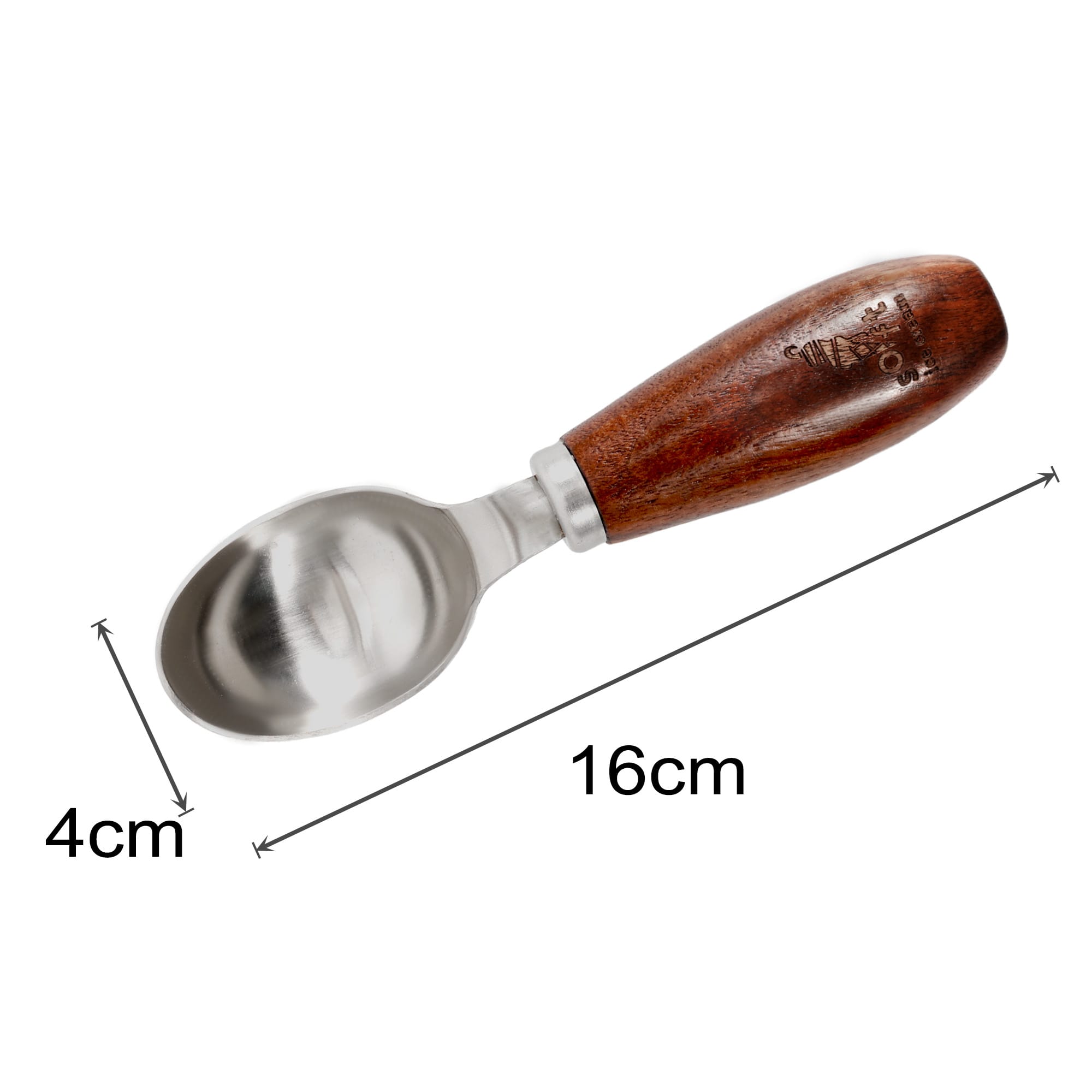 Alternative view of Wood Handle Ice Cream Scoop