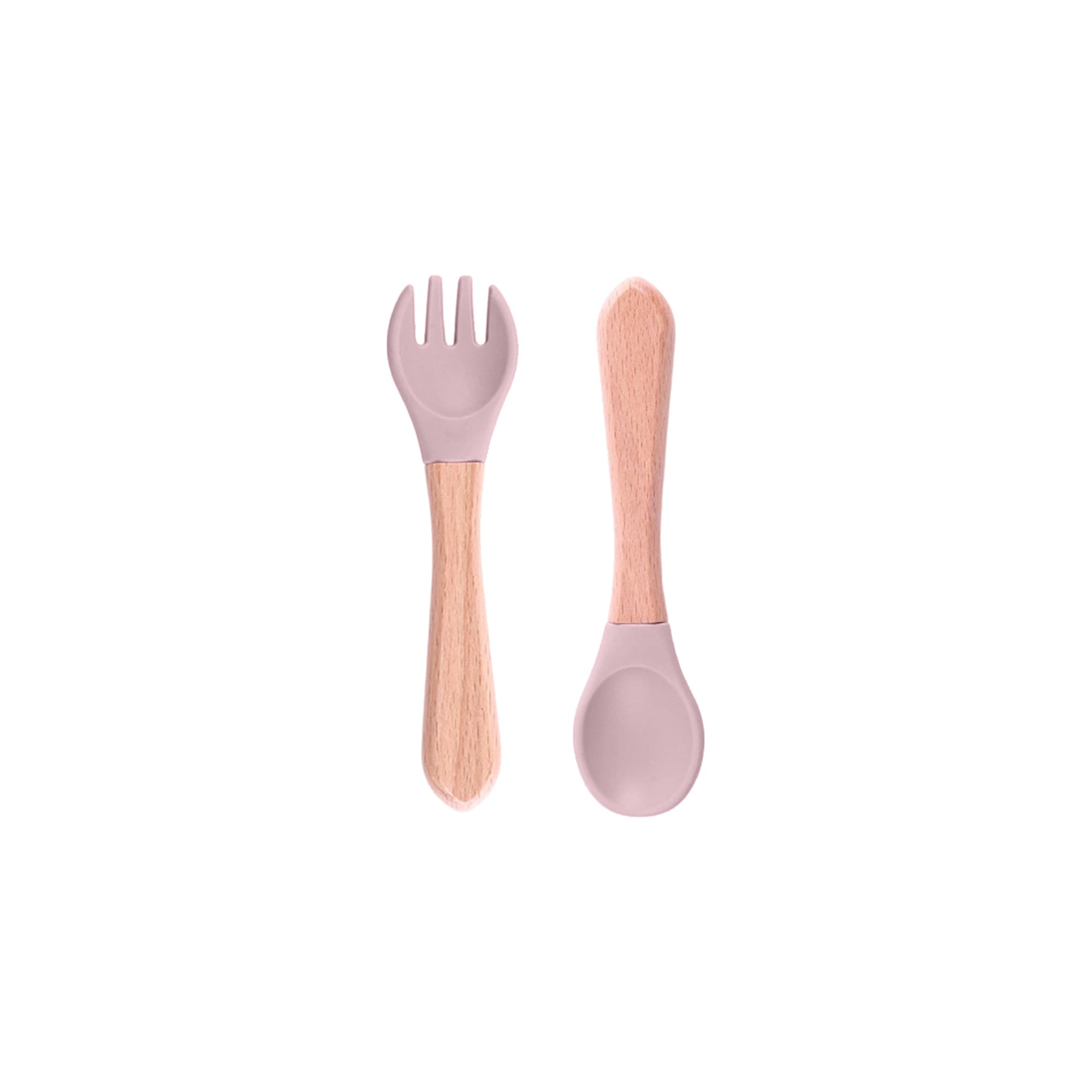 Alternative view of Ergonomic Silicone Kids Cutlery
