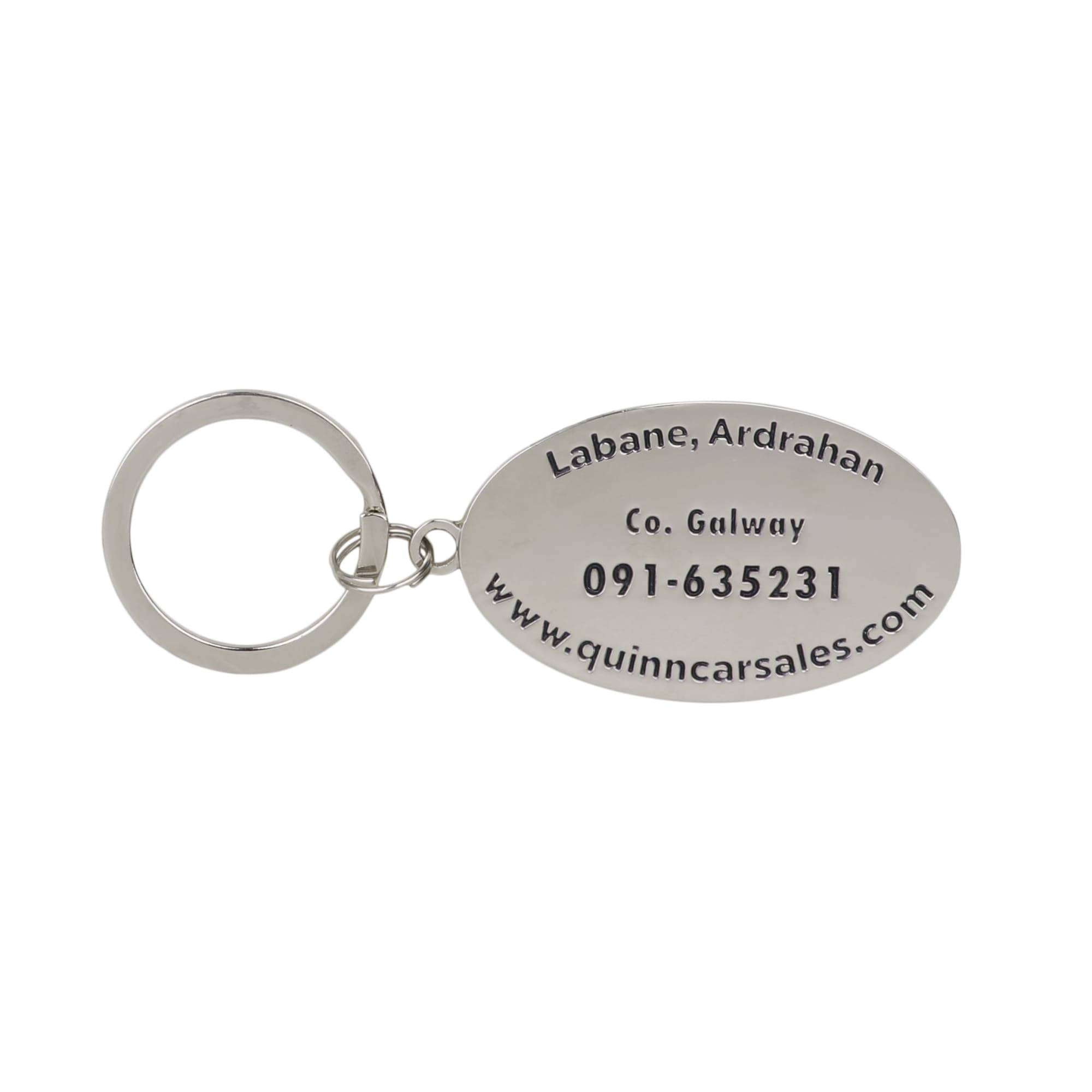 Custom Shaped Metal Epoxy Domed Keyring - PCKM092 Image 
