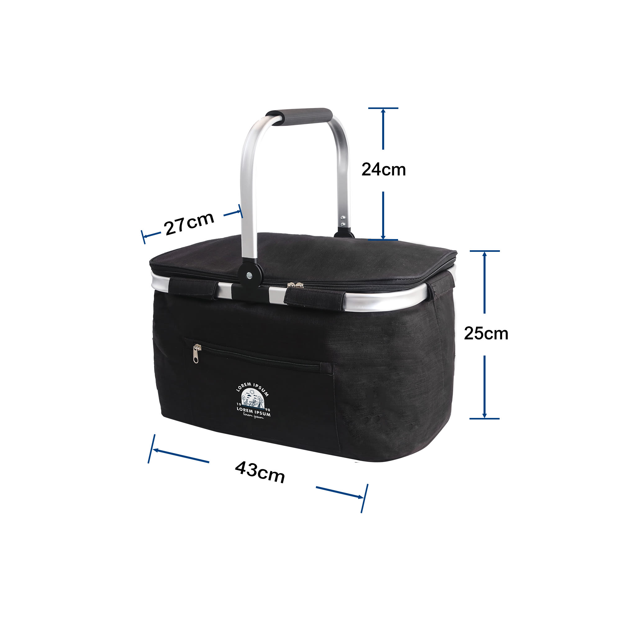 Alternative view of Picnic Cooler Basket