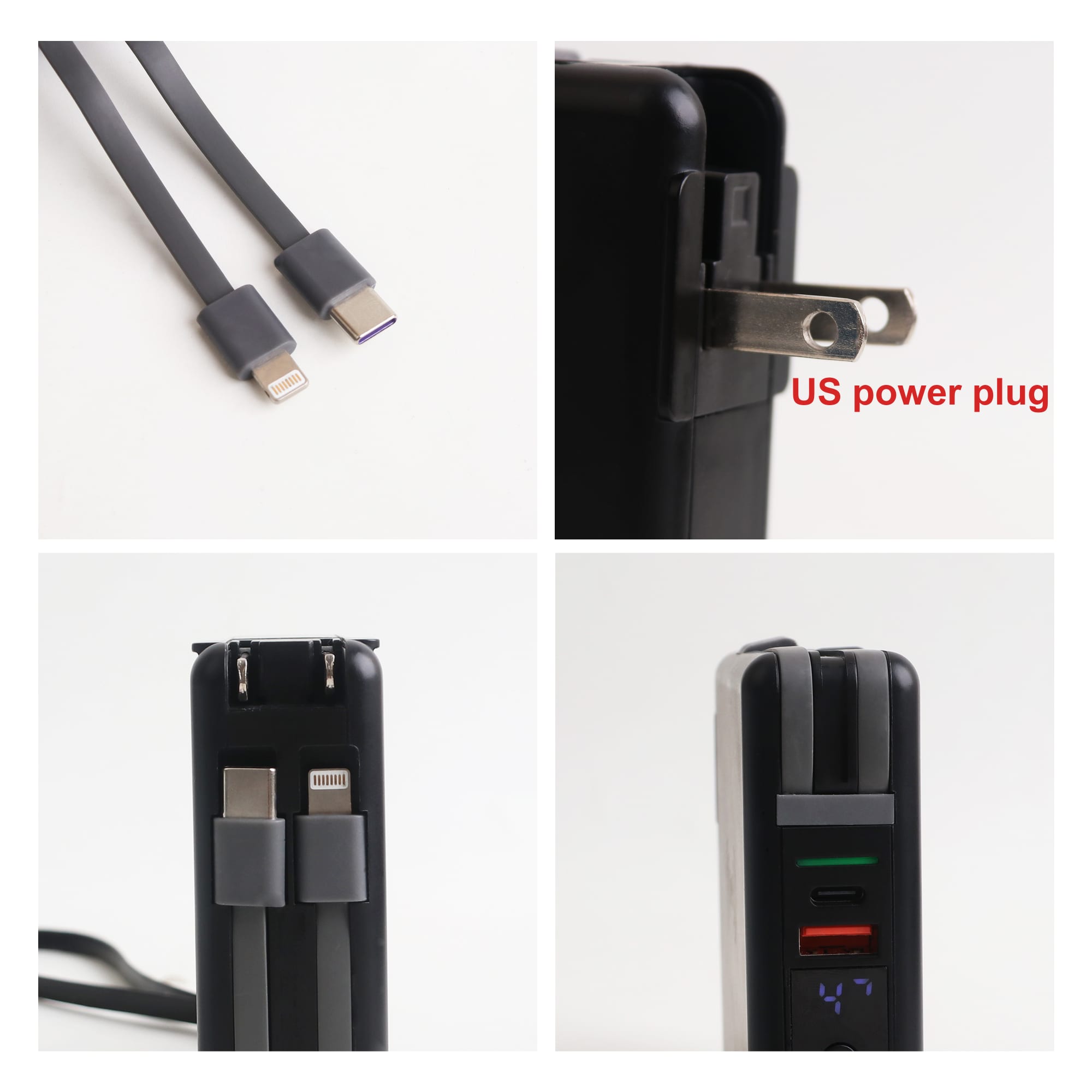 10000mAh Wireless Travel Power Bank - PCB176 Image