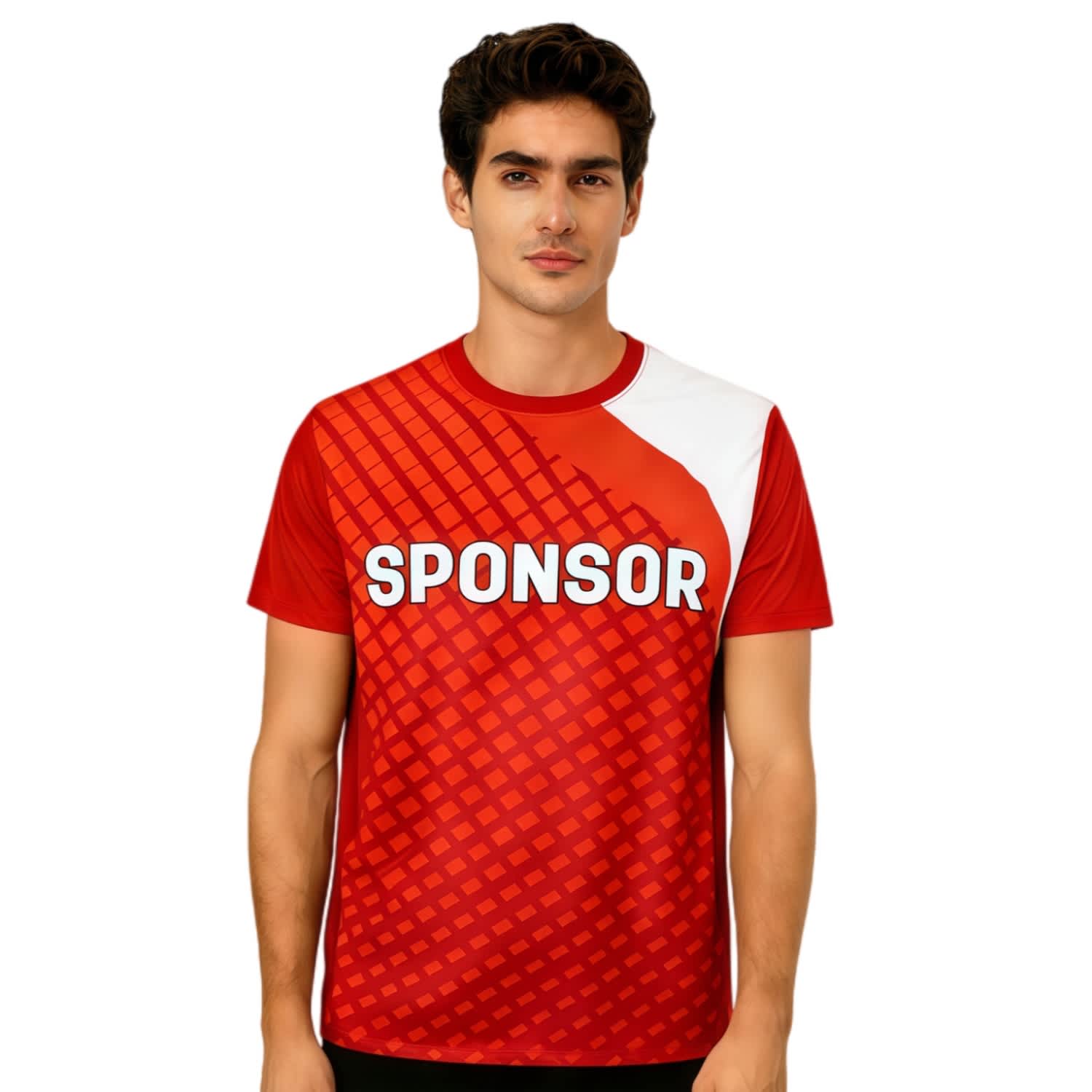 Alternative view of Unisex Adults 100% Polyester Sublimated Reversible Jersey