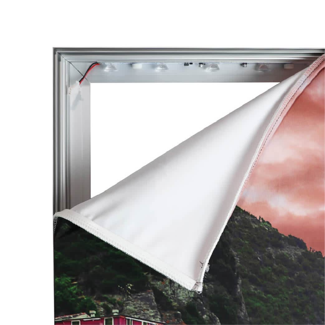 SEG Backlit LED Light Box Display (600 x 240cm) - POS365A Image 