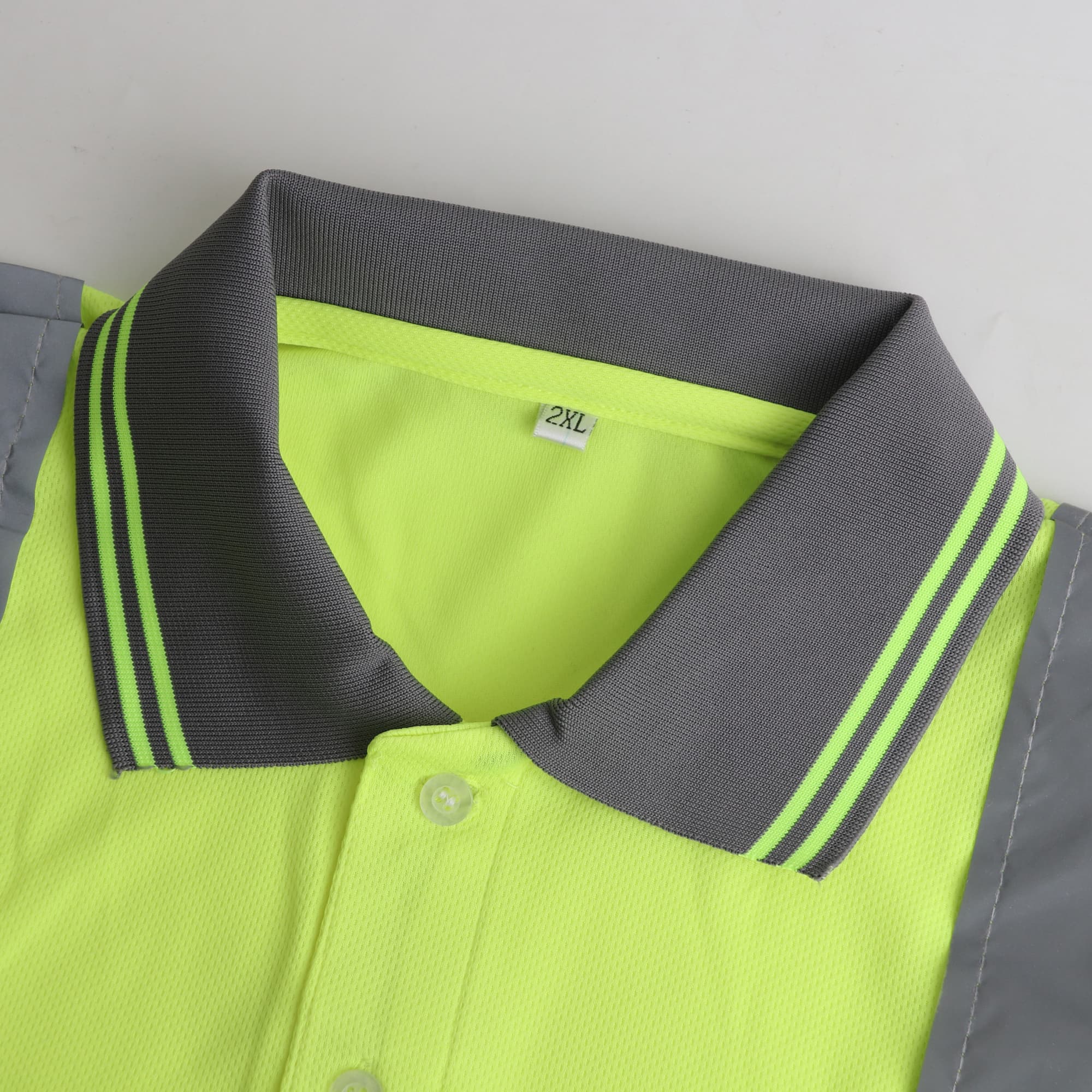 Unisex Polyester Hi-Vis Reflective S/S Polo - PCCH043 Image