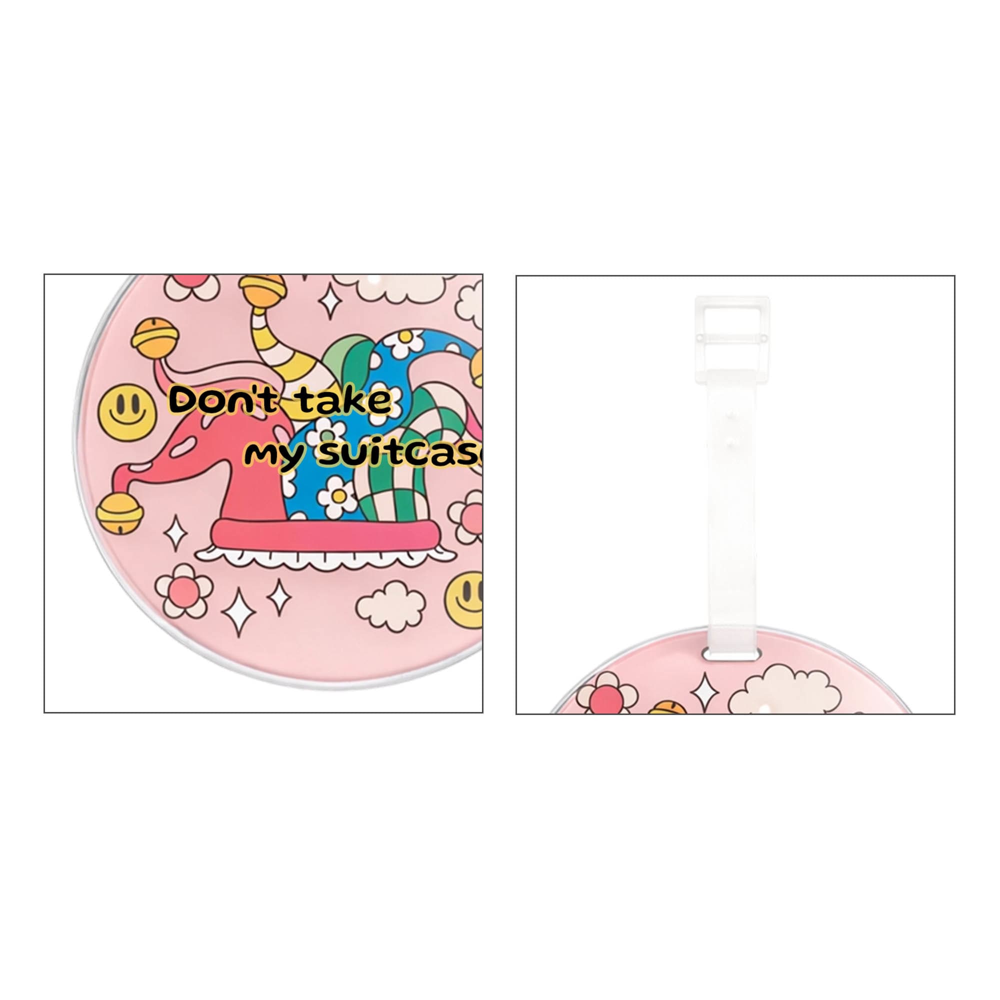 Acrylic Luggage Tag