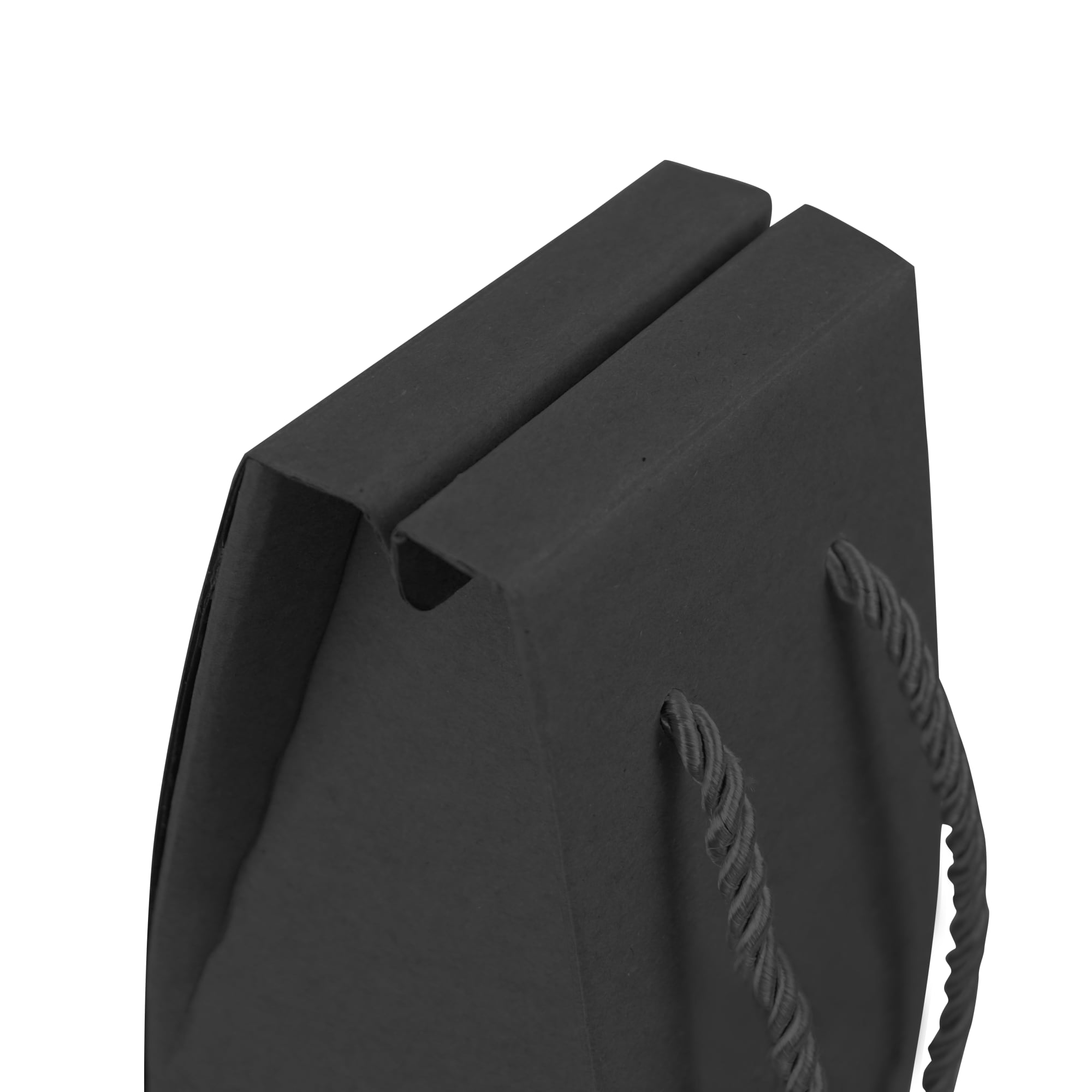 Single Bottle Wine Box with Rope Handle - PCPB475 Image 